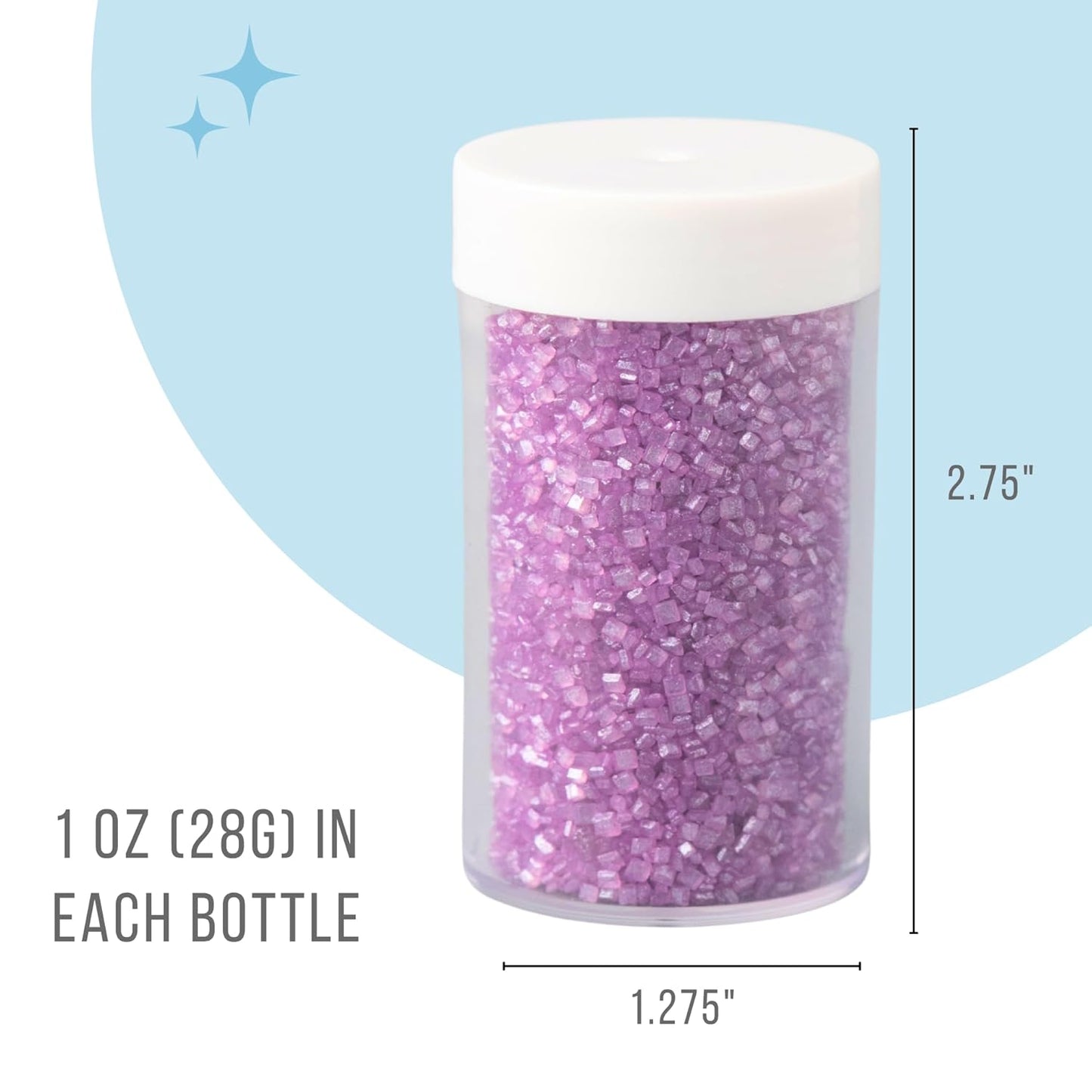 Sweets Indeed Sprinkles, 4 Pack, Edible Sprinkle Mix, Perfect for Cake Decorations, Baking, Ice Cream, Cookies, Cupcake Topper (Halloween Sugar)