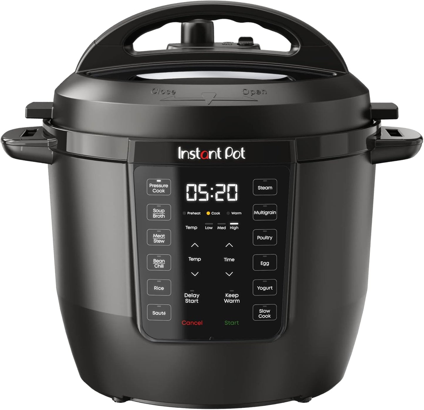 Instant Pot RIO, 7-in-1 Electric Multi-Cooker, PressureCooker, SlowCooker, RiceCooker, Steamer, Sauté, Yogurt Maker, & Warmer, Includes App With Over 800 Recipes, 6 Quart
