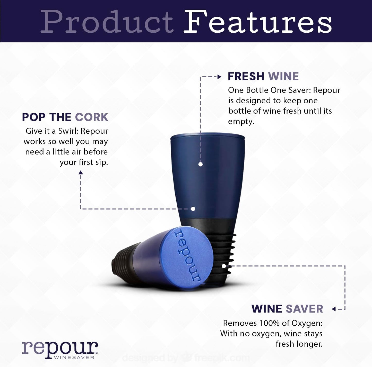 Wine Essentials Combo Pack – Premium Corkscrew & Wine Saver | Manual Wine Key Removes Corks Easily, Wine Stopper Preserves Wine Easily|Perfect for Wine Lovers and Enthusiasts (Rosewood 4 Pack)