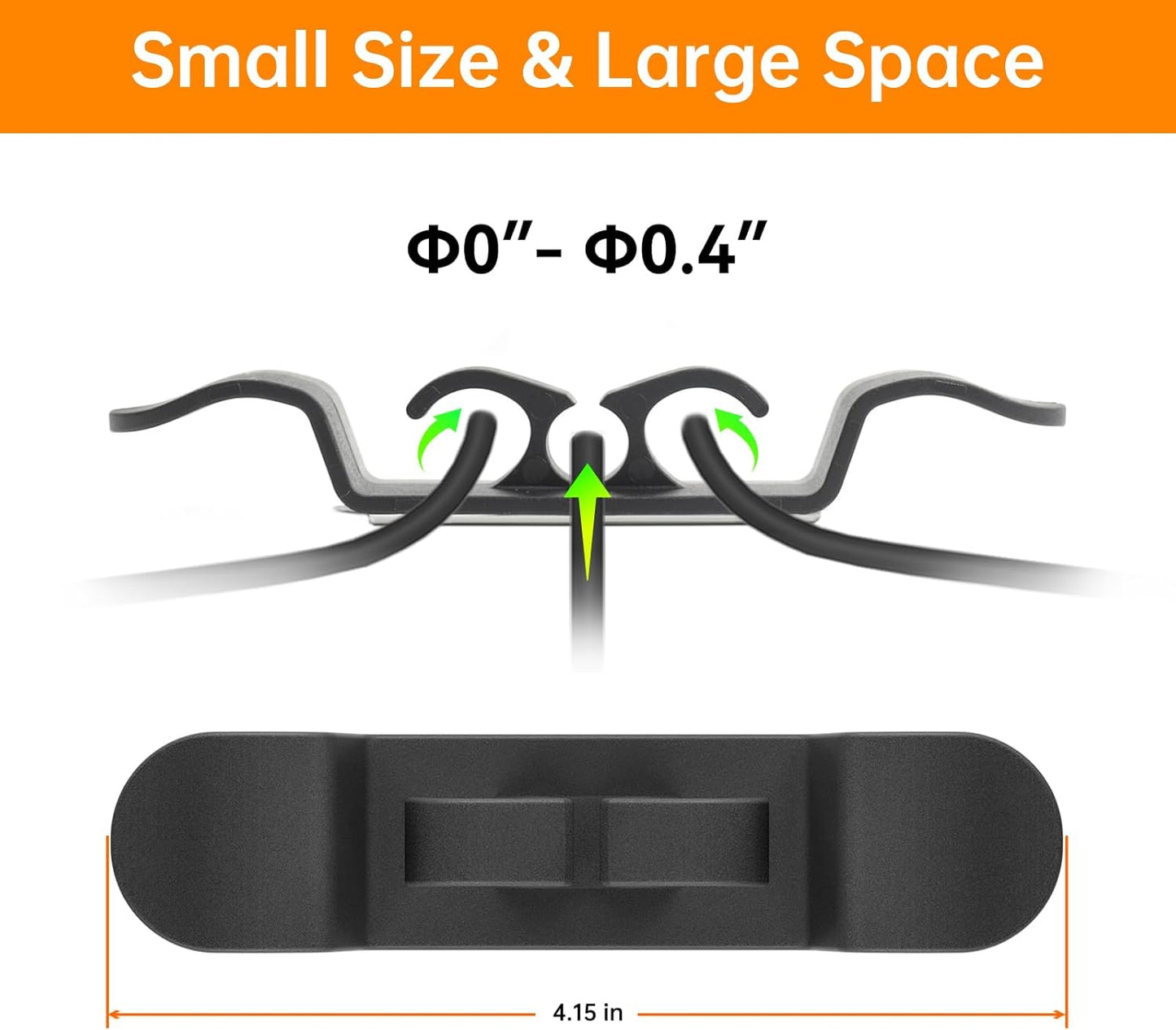 Cord Organizer for Kitchen Appliances, Appliance Cord Organizer, Cord Holder, Cord Keeper, Cord Wrapper for Appliances Stick on Mixers, Coffee Maker, Pressure Cooker (8 Packs)