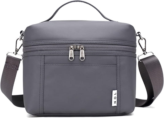 NOL Natural Organic Lifestyle Insulated Lunch Bags for Women Cooler Bag Lightweight Nylon Waterproof Lunch Box For Work