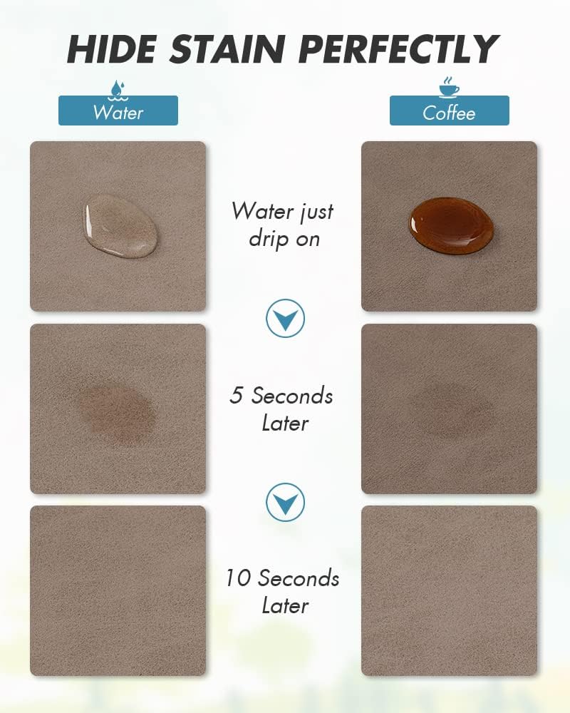 AMOAMI Coffee Mat Hide Stain Rubber Backed Absorbent Dish Drying Mat for Kitchen Counter - Fits Under Coffee Maker or Machine