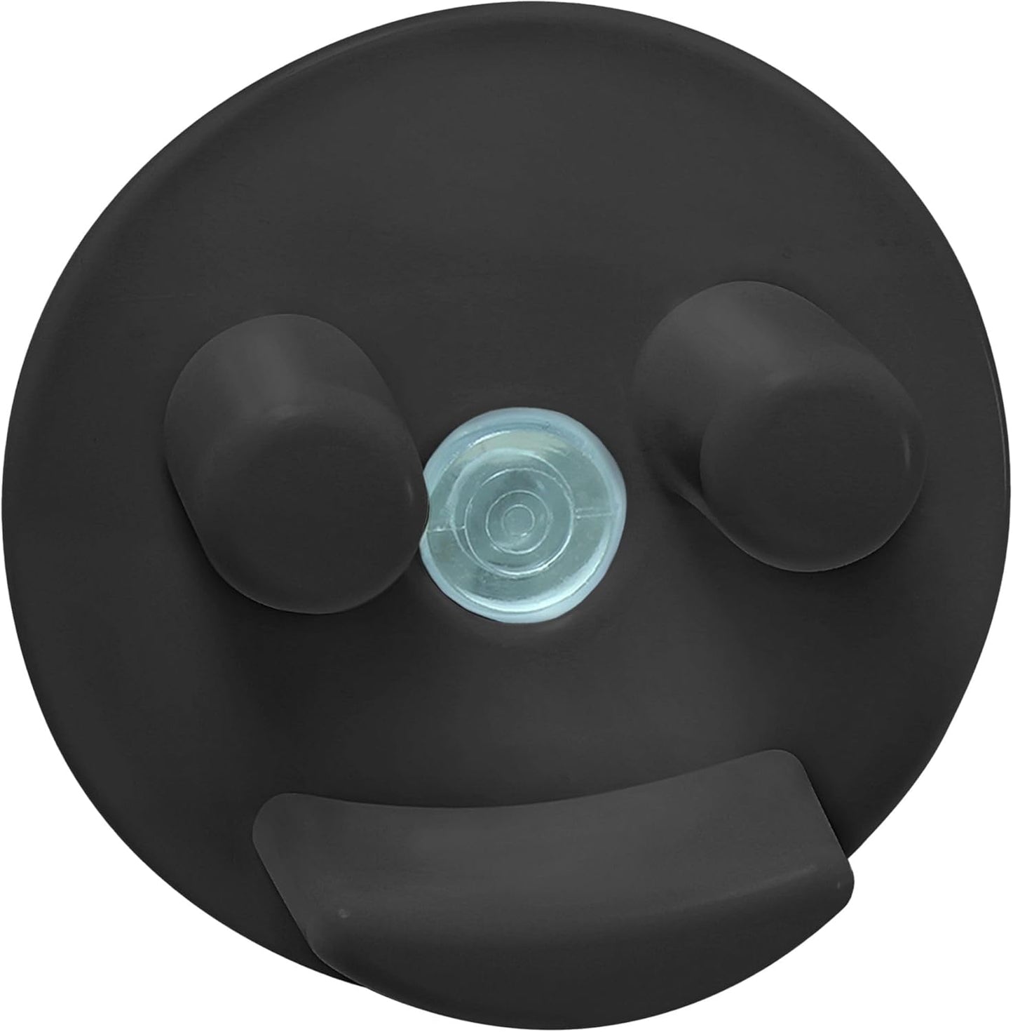 Sponge Daddy Caddy by Storage Theory – Sponge Mommy & Daddy Kitchen Sink Organizer, Universal, Simple Suction Cup Installation, Dishwasher Safe, Keep Sponges Dry, Odor-Free – Black, 1 Pack