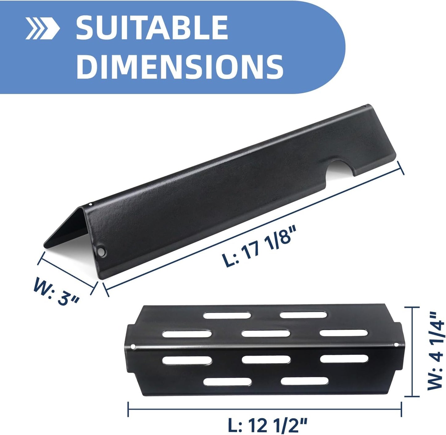66095 Grill Grates with 66032 Flavorizer Bars for Weber Genesis 2 grill parts 300 Genesis II LX 300 Series ,Heat Deflector And Cooking Grids Replacement Parts For Weber Genesis ii E-310 E-315 S-335