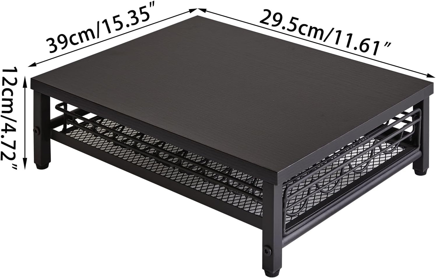 IBUYKE Coffee Pod Drawer Holder,Pod Holder,40 Capsule Pods,Coffee Pod Holder Drawer With Mesh Shelves,Home Kitchen Counter Organizer, Black TCJ101B