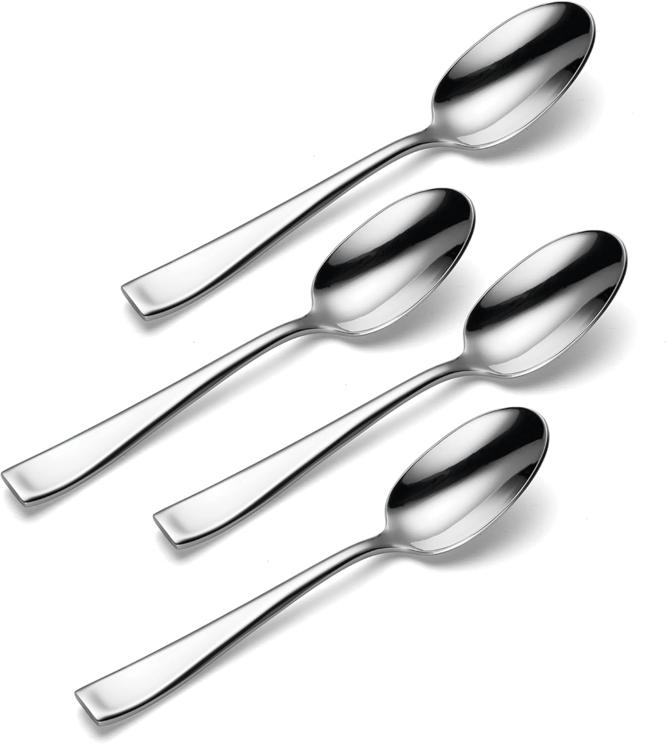 Oneida Moda Teaspoons, Set of 4,Silver