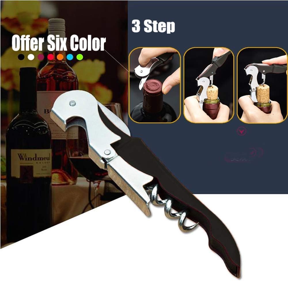 Professional Waiter Corkscrew Wine Openers Set (50 PCS),Upgraded with Heavy Duty Stainless Steel Hinges Wine Key for Restaurant Waiters, Sommelier, Bartenders