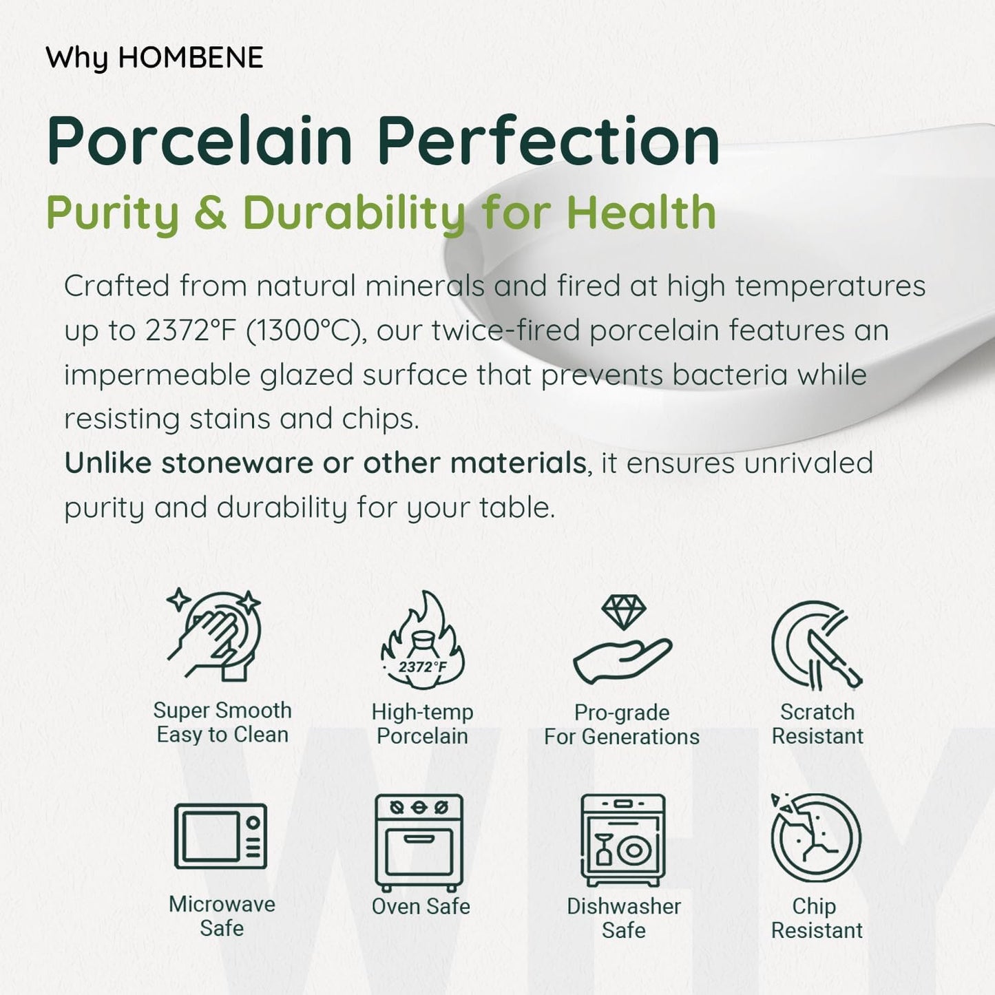 Porcelain Spoon Rest for Kitchen Counter Ceramic Small, 4.5 Inches Ladle Rest, Spoon Holder for Stove Top, Spatula Accessories for Countertop, Set of 4, White