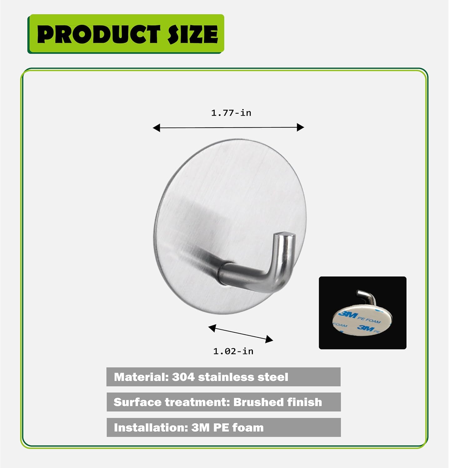 4pcs (2Brush and 2Wall Hook) Openable BladeBrush Knife and Cutlery Cleaner Brush, Silverware Scrubber, Bristle Scrub for Kitchen Washing, Non-Slip, U-Design,Green,Retractable (KCCB-O)