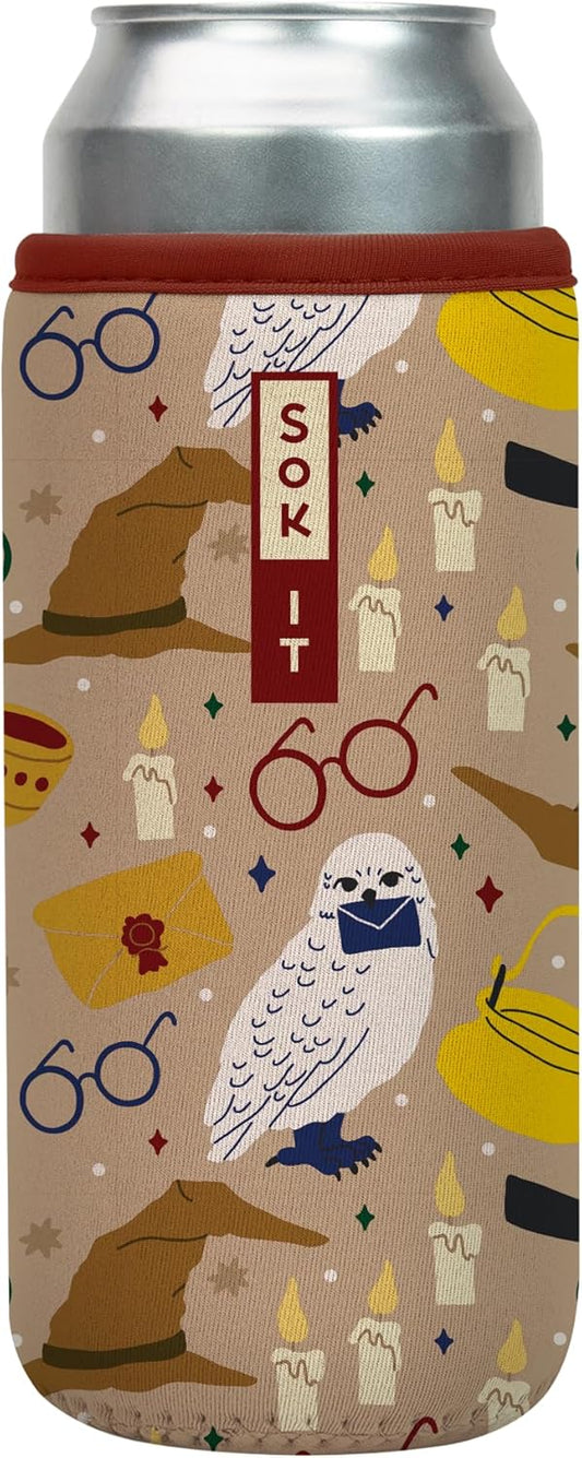 Sok It CanSok Sleeve for Beer & Soda Insulated Neoprene Cover (Horcrux, 25oz Can Sleeve)