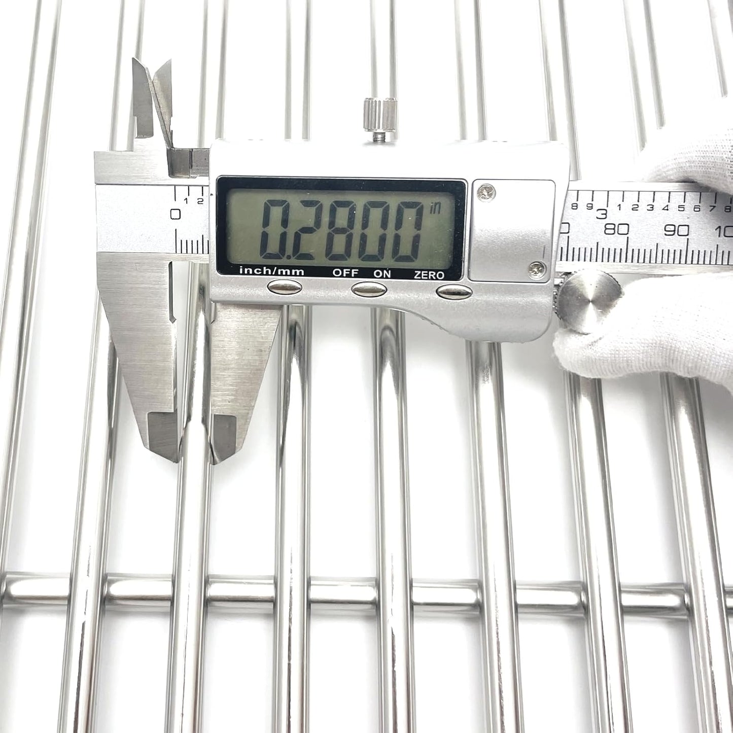 20-1/2" Stainless Steel Cooking Grates Replacement Parts for DCS 24“, 36”, 48“ Series Grill grids 36ABQ 36ABQAR 36ABQR 36BQAR 36BQR 36DBQ 48DBQAR 48DBQR Gas Grill 3pack