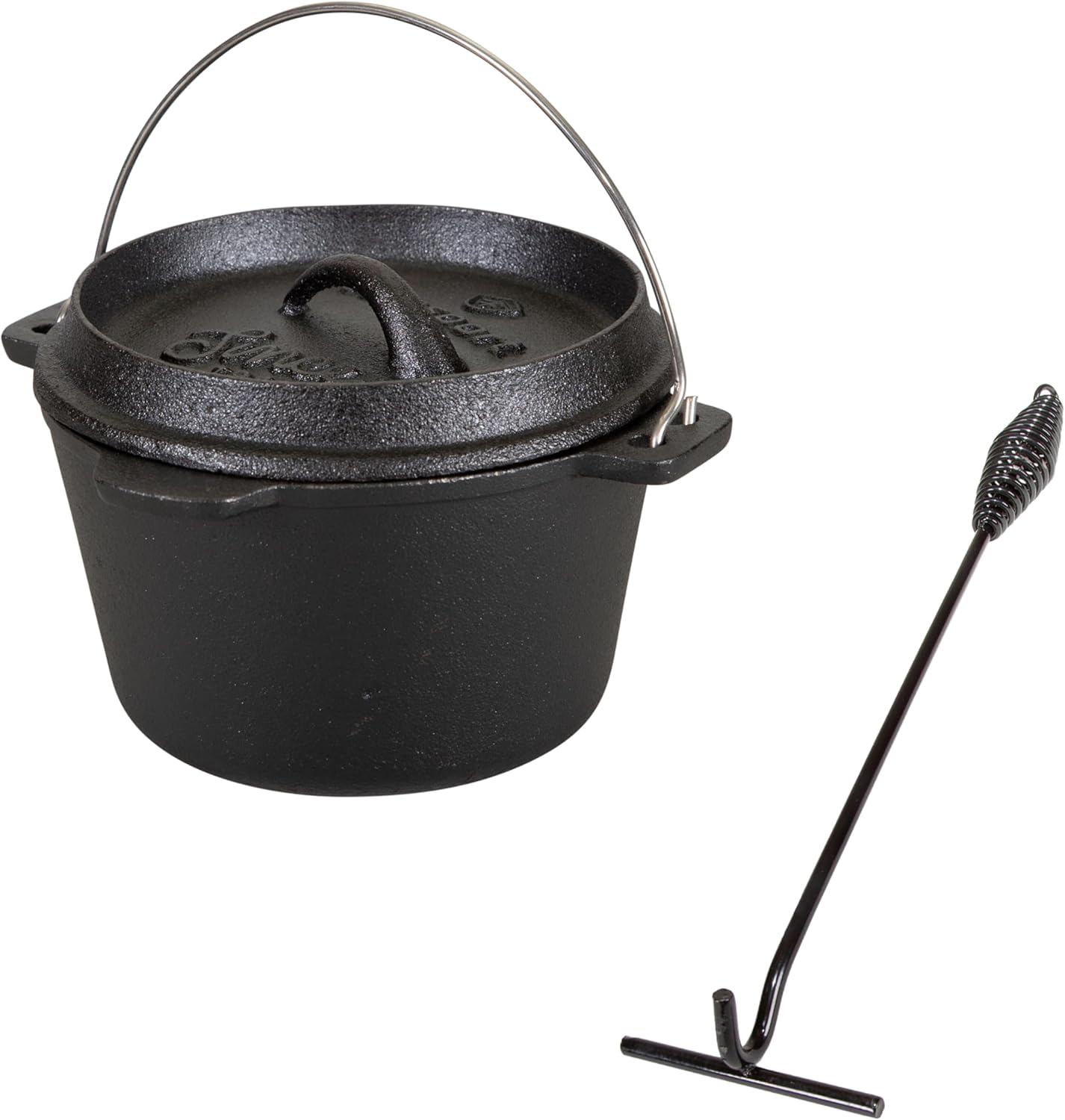 Stansport Pre-Seasoned Cast Iron Dutch Oven