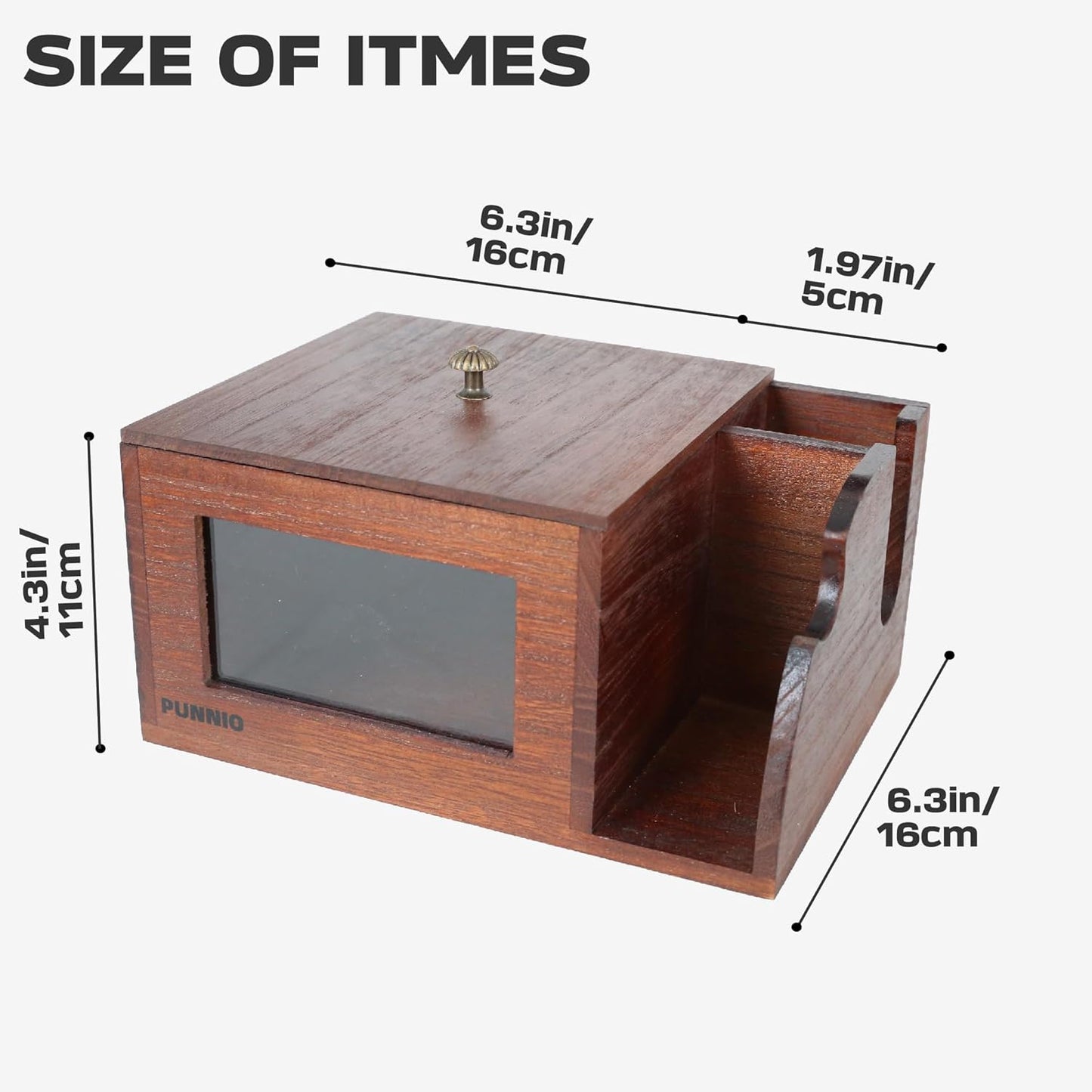 3 in 1 Coffee Filter Holder, Coffee Filters Storge Organizer with Lid for Home Kitchen Barista