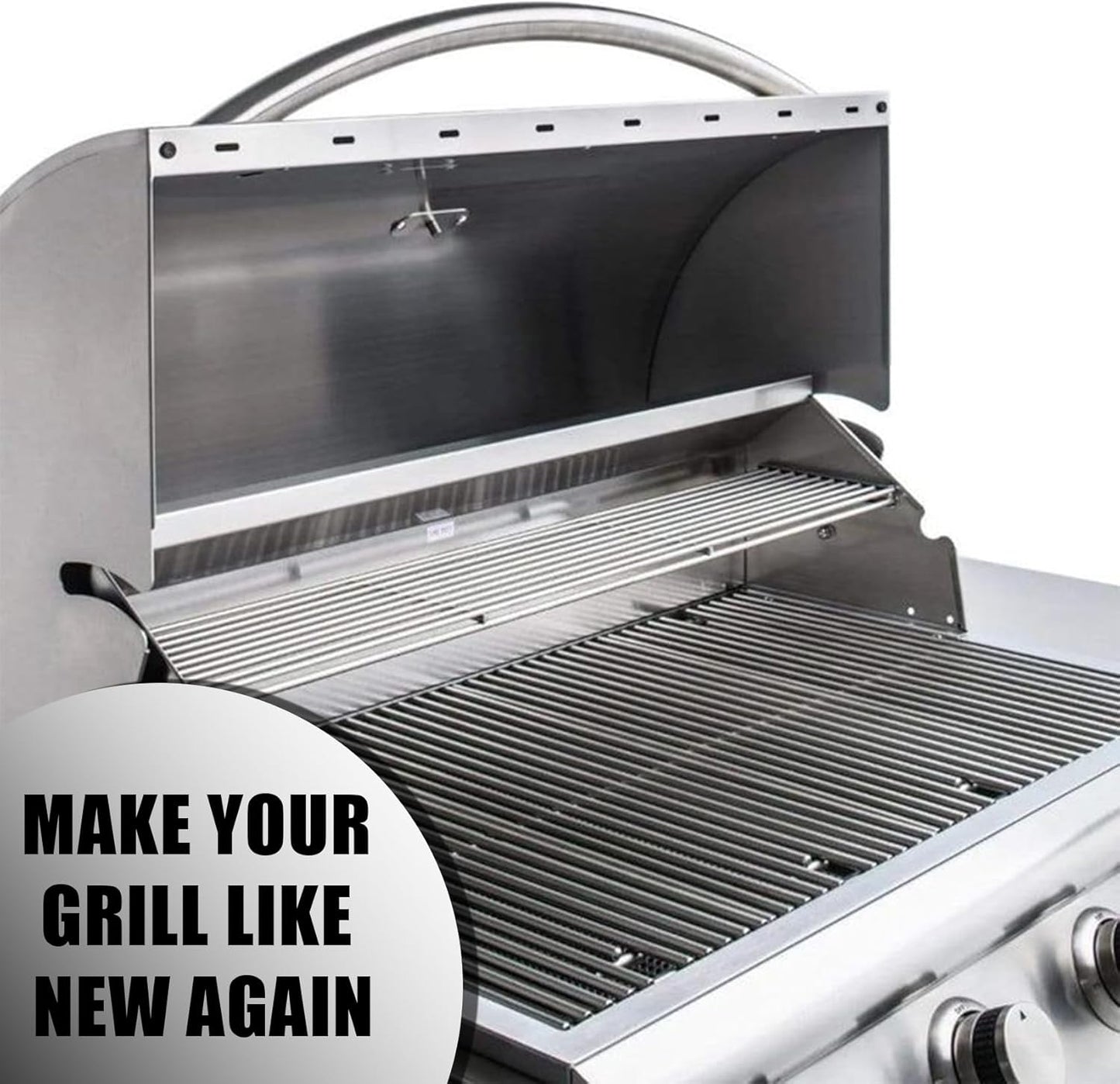 SafBbcue RJC008P RJC32A Grates Grill Replacement for RCS Summerset and Blaze Grills Stainless Steel Cooking Grids for RCS RJC32A RJC32AL Summerset Sizzler 32" Blaze 32" 4 Burner Grills BLZ-4LTE2-NG