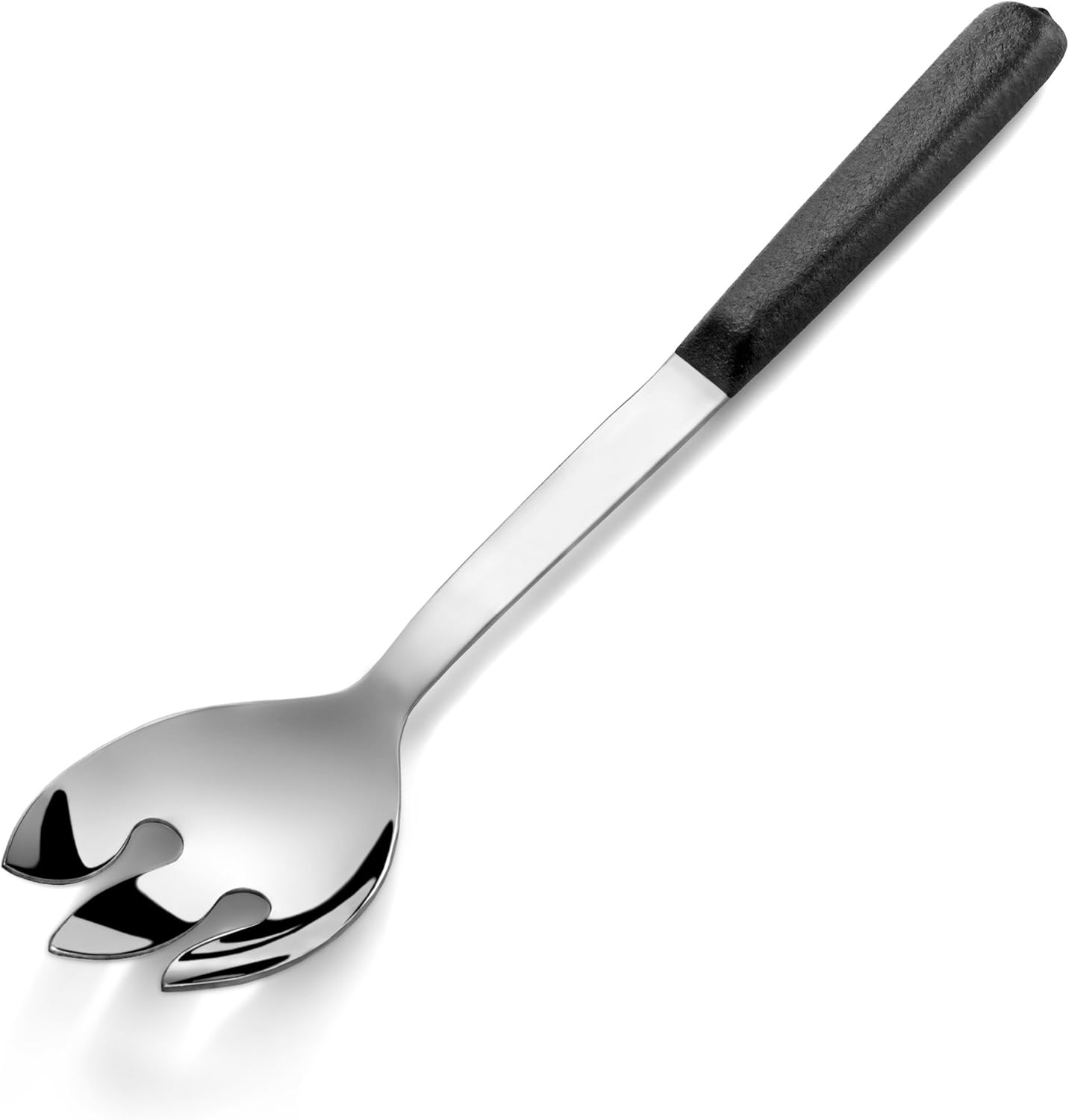 New Star Foodservice Hollow Handle Notched Serving Spoon (Silver, Cool Touch Serving Spoon)