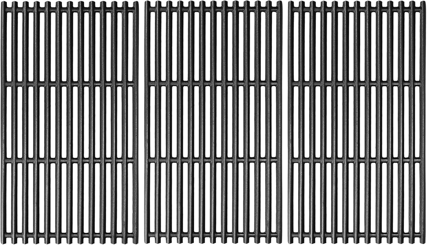 Uniflasy 17 x 9 1/2 inch Grill Grates for Charbroil Tru Infrared 4 Burner 463255020 463242716 463242715 463276016 466242715 Replacement Parts for Charbroil Grill Grates for Nexgrill 720-0882A