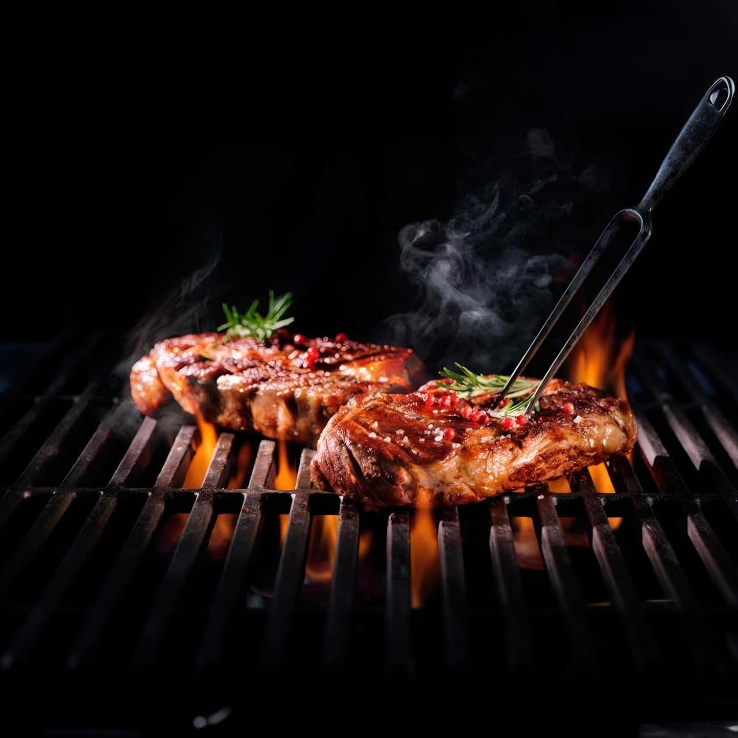 17.5 Inches Cast Iron Grill Grates Replacement 7637 for Weber Spirit I II 200 Series, Spirit E210 E220 S210 S220 Gas Grills (with Front Control Knobs), Grill Grates Parts for Weber Spirit 200