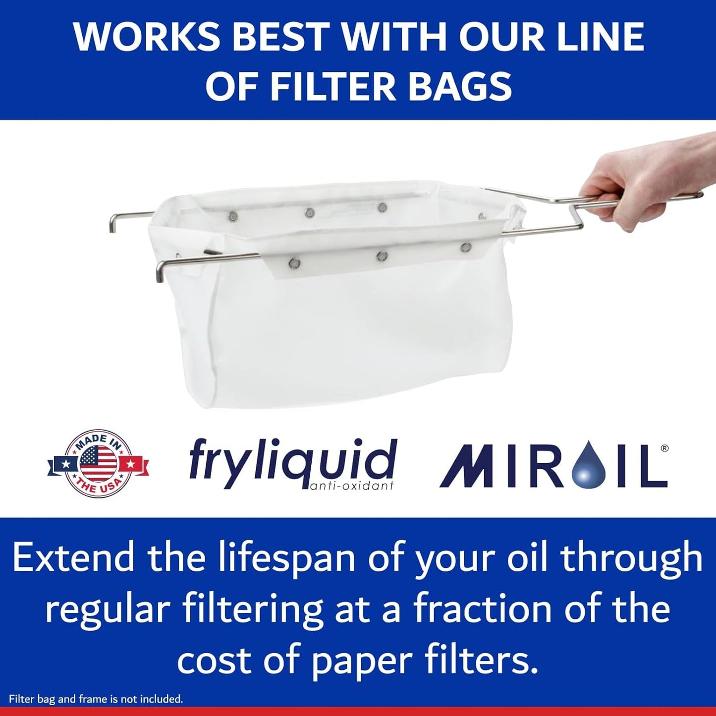 12 x 1 Liter Bottle FryLiquid by MirOil, Antioxidant & Removes Unhealthy Fats, Prevents Breakdown, Vitamin Therapy & Extends Deep Fryer Oil Life for Donut Shops, Restaurants, Food Truck & Food Service