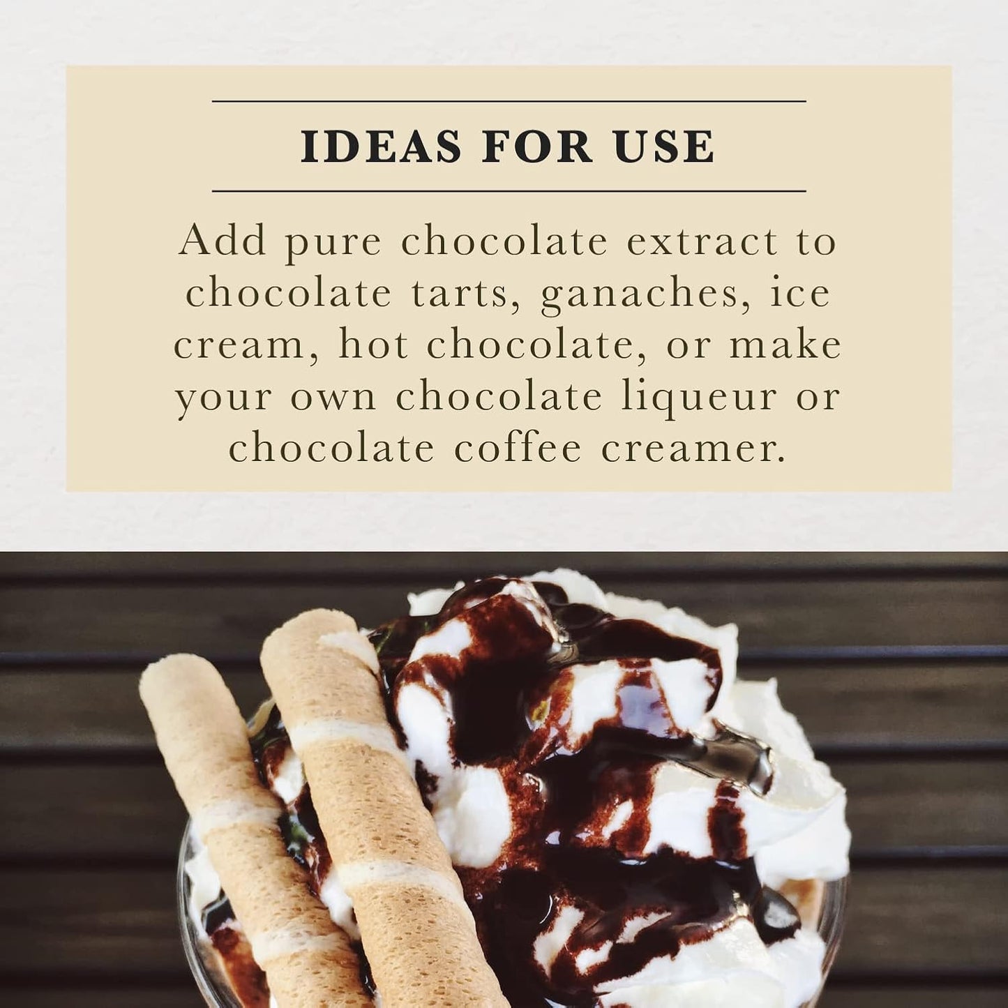 Cook's Organic Chocolate Extract 4 oz