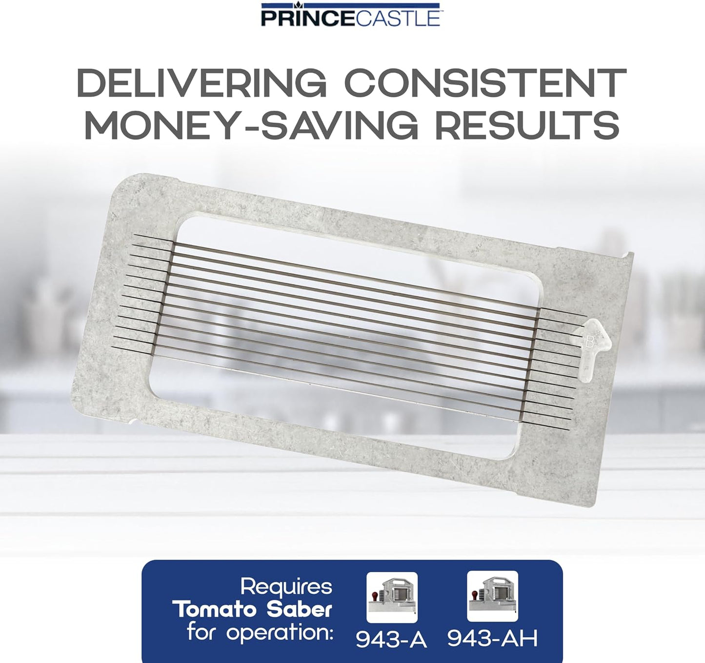 Prince Castle 3/16" Blade Cartridge for Tomato Saber - Blade Replacement Cutter Blade for Cutting and Chopping Tomatoes, Fruits and More in Commercial Kitchens, Restaurants and More