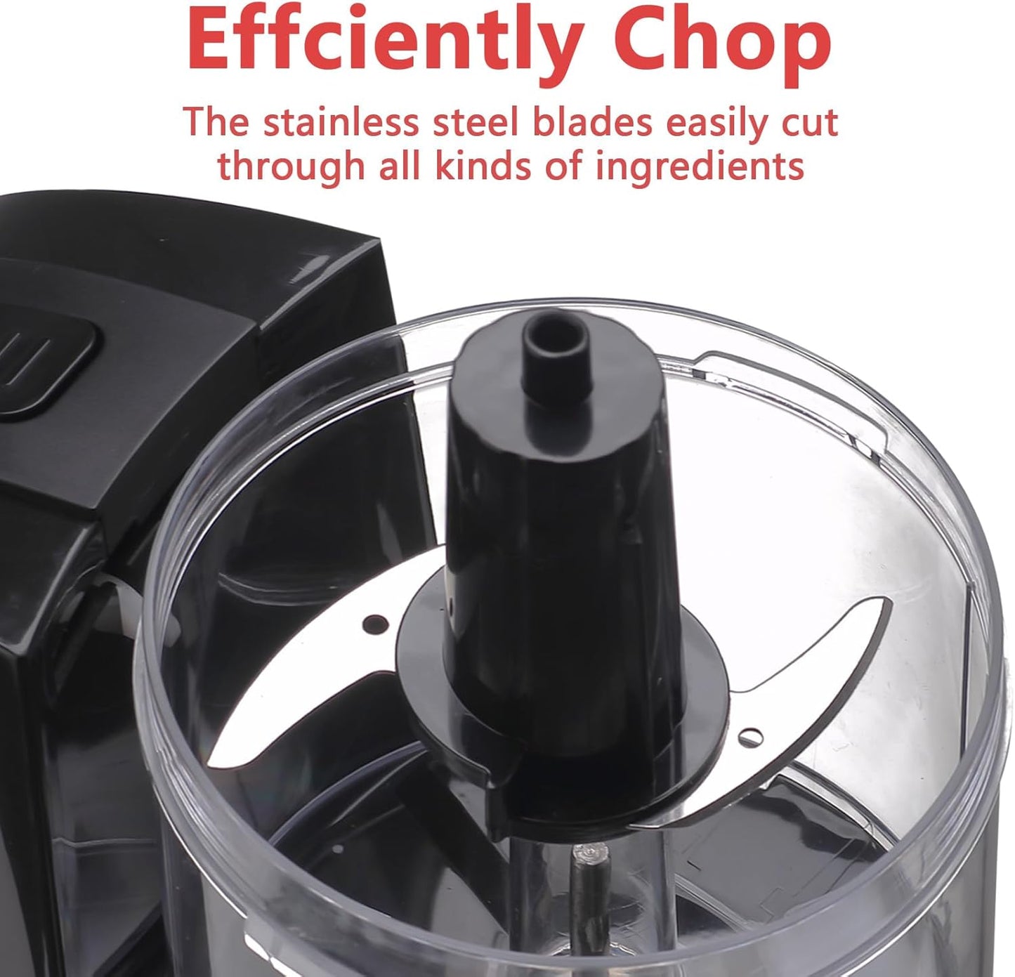 Liebe&Lecker Mini Food Processor,1.5 Cup Mini Chopper for Cutting Vegetable, Garlic,Onion and Meat