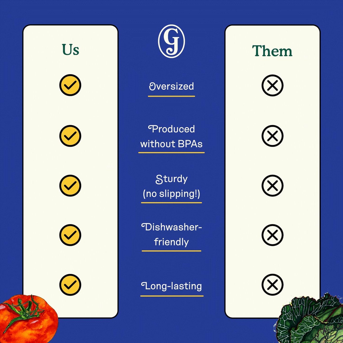 Great Jones Stir Crazy (Striped) | 3-Piece Stackable Ceramic Mixing Bowl Set | Dishwasher, Freezer & Microwave-Safe | Perfect for Baking, Serving & Mixing | Nesting Design for Easy Storage