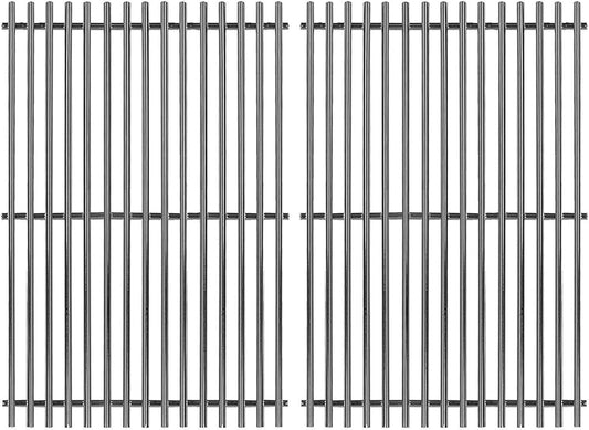 19.5" Stainless Steel Cooking Grates for Weber Genesis 300 Series, 19.5" Grill Grates Replacement Parts for Genesis E310 E320 E330 S310 S320 S330, Weber Genesis Grill Grates 7528/7524