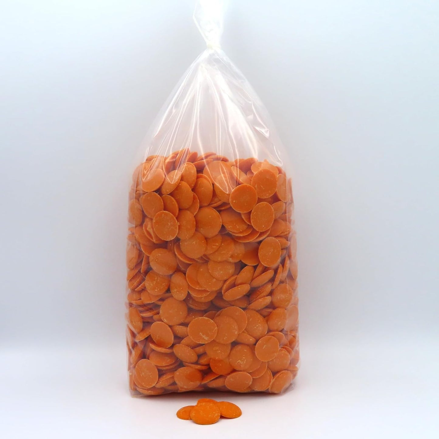 MERCKENS Coating Wafers, Orange Melting Chocolate, 5 Pound Package