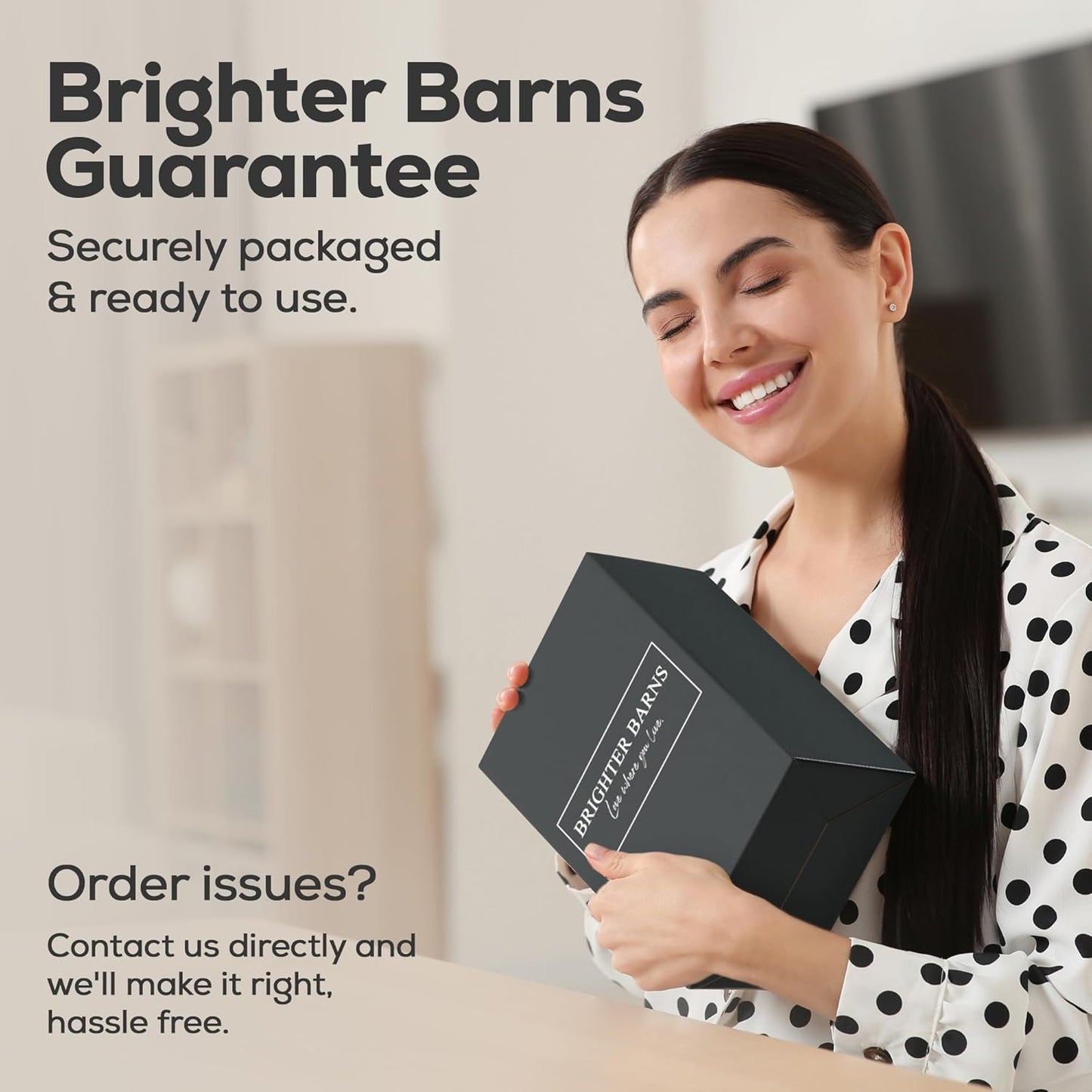 Clear Glass Hand and Dish Soap Dispenser Set by Brighter Barns - Kitchen Soap Dispenser Set with Bamboo Tray - Modern Kitchen Decor, Minimalist Decor (Clear)