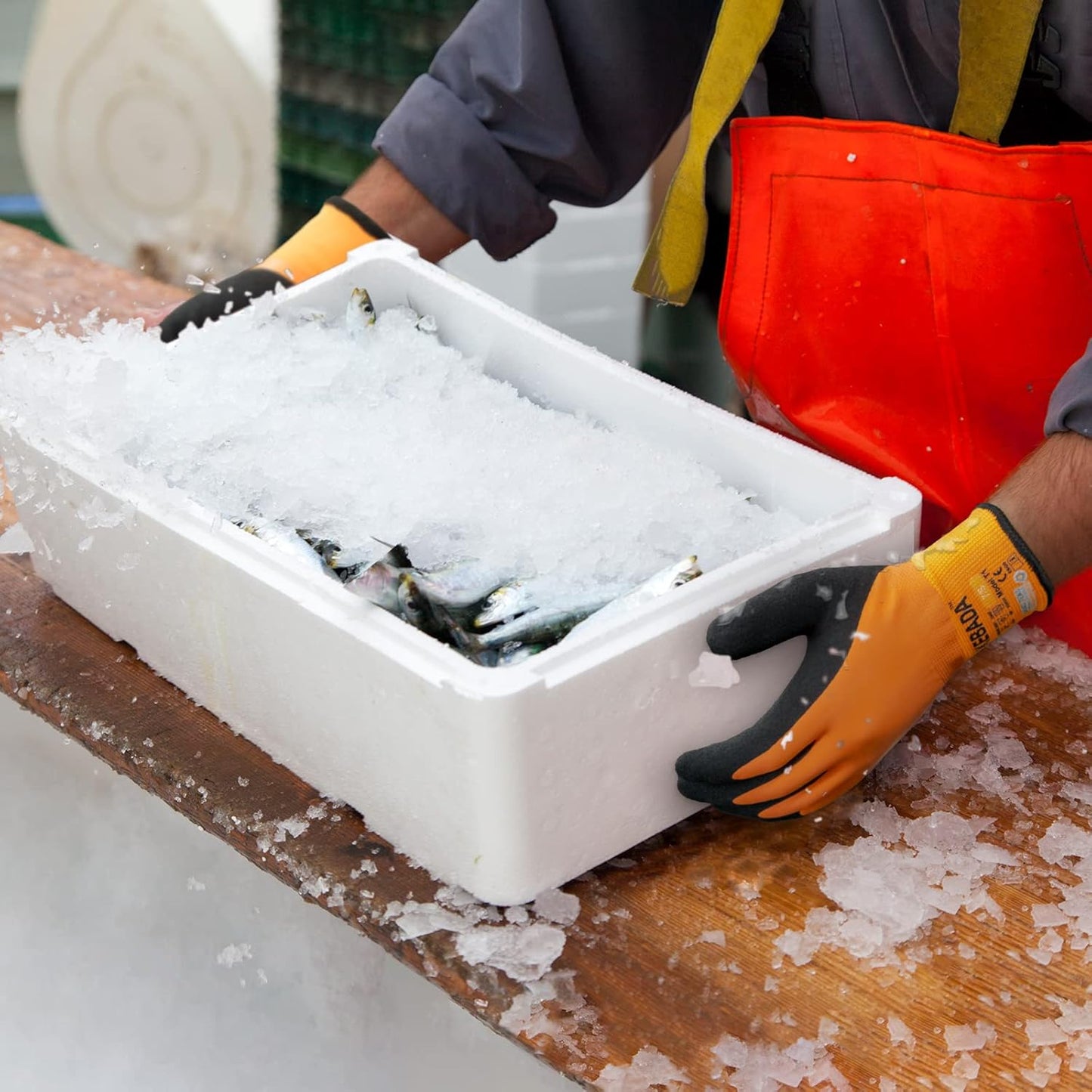 Kebada T1 Waterproof Winter Work Gloves for Men and Women,Insulated Work Gloves for Men Cold Weather,Warm Freezer Gloves XXL