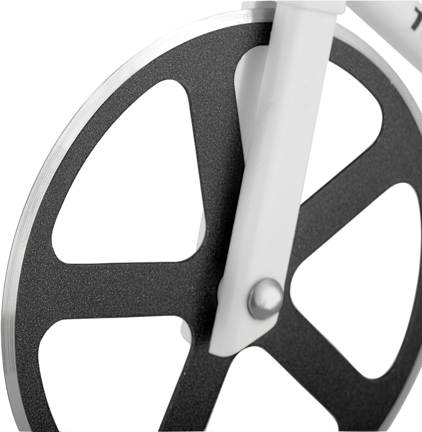 Bicycle Pizza Cutter - TOUR de PIZZA - Dual Stainless Steel Non-Stick Cutting Wheels - Display Stand - The Bike Pizza Cutter is Dishwasher Safe