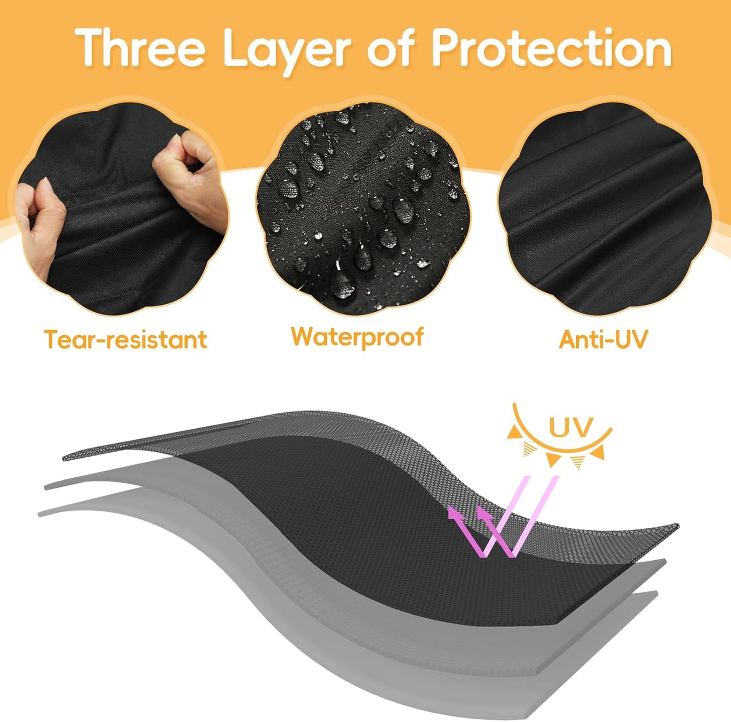 Cover for Blaze Premium LTE Built-in Double Side Burners Grill, Heavy Duty Water-Resistant Cover for Blaze 2SBBICV, Outdoor Kitchen Grill Head Covers