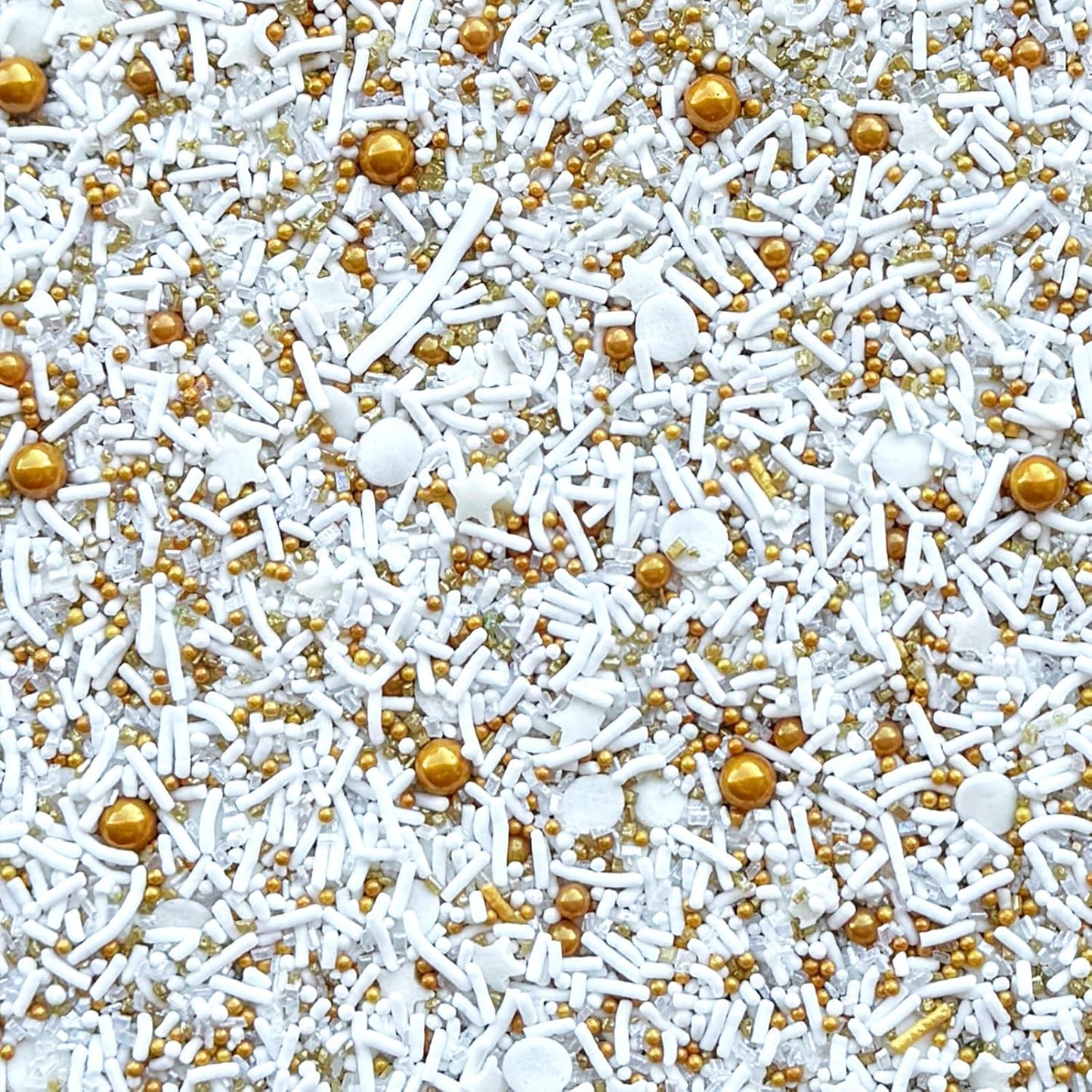 Fancy Sprinkles Gold Digger Sprinkles Real Sugar, For Ice Cream, Cookies, Cakes, Cupcakes, Dessert Decorating Sprinkles (0.5c)