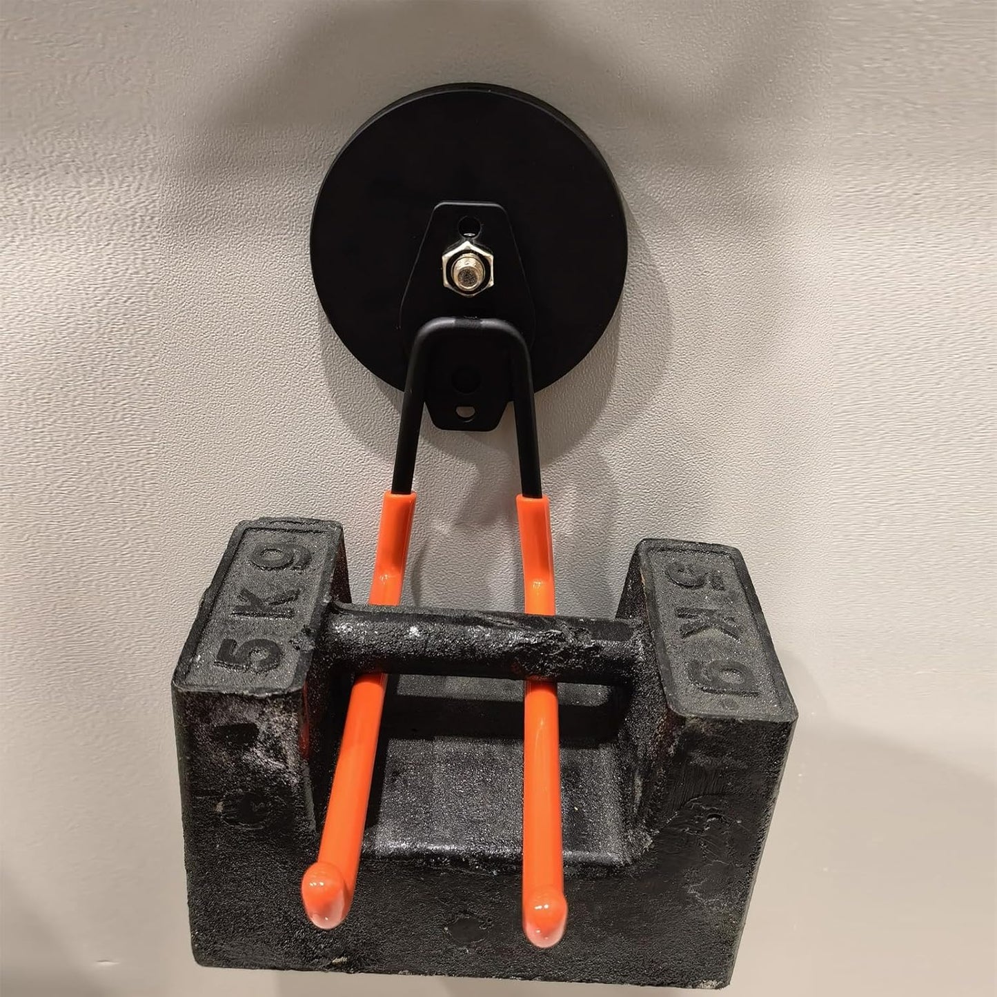 Strong Garage Magnetic Hooks Heavy Duty, 8 Pack Mixed Heavy Duty Storage Utility Magnet Hooks Medium and Large Metal Magnetic Hook with Anti-Slip Coating for Indoor & Outdoor Tool Storage