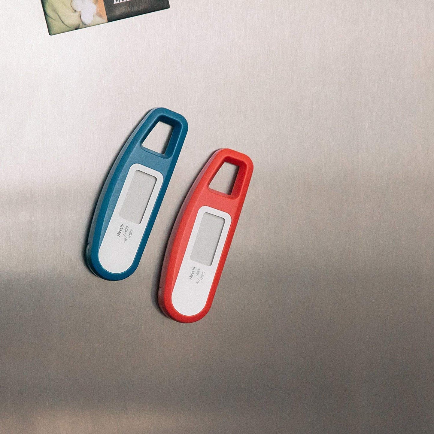 Lavatools Javelin® Ultra-Fast 3-Second Digital Instant Read Meat Thermometer for Grill and Cooking, 2.75" Probe, Compact Foldable Design, Large Display, IP65 Water Resistant, NSF Certified – Milk