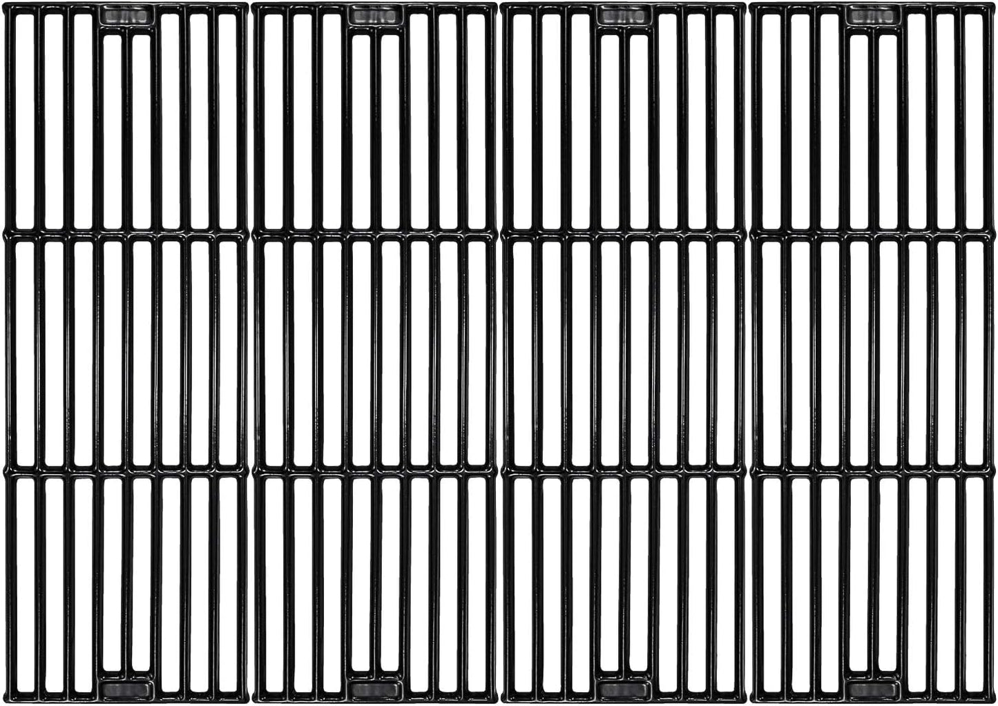 Uniflasy Cooking Grid Grates Replacement for Chargriller 2121, 2123, 2222, 2828, 3001, 3008, 3030, 3725, 4000, 5050, 5252, 5650, King Griller 3008 5252, 19 3/4 x 6 3/4 Inches for Each, 4 Pack