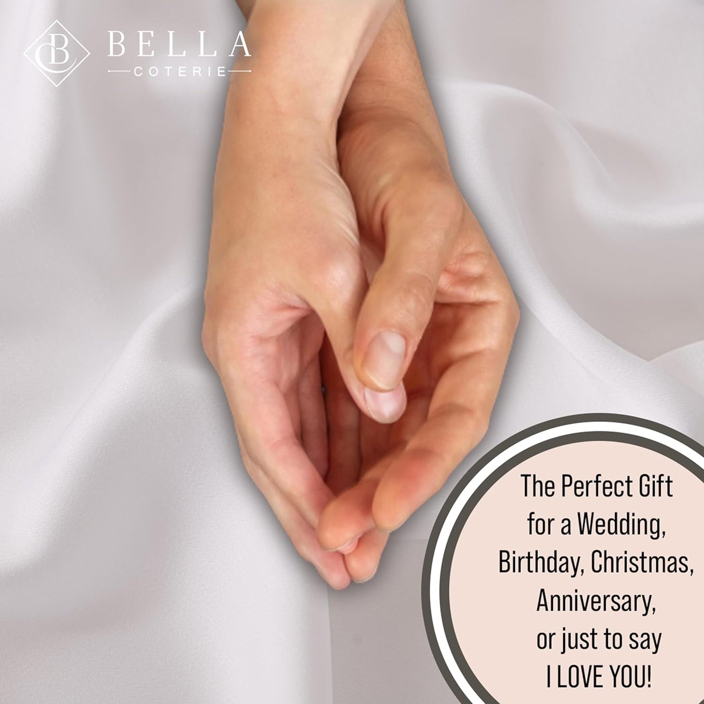 Bella Coterie Luxury Bamboo Viscose Cal King Size Sheet Set | 100% Organically Grown | Ultra Soft | Cooling for Hot Sleepers | 18" Deep Pocket [White]