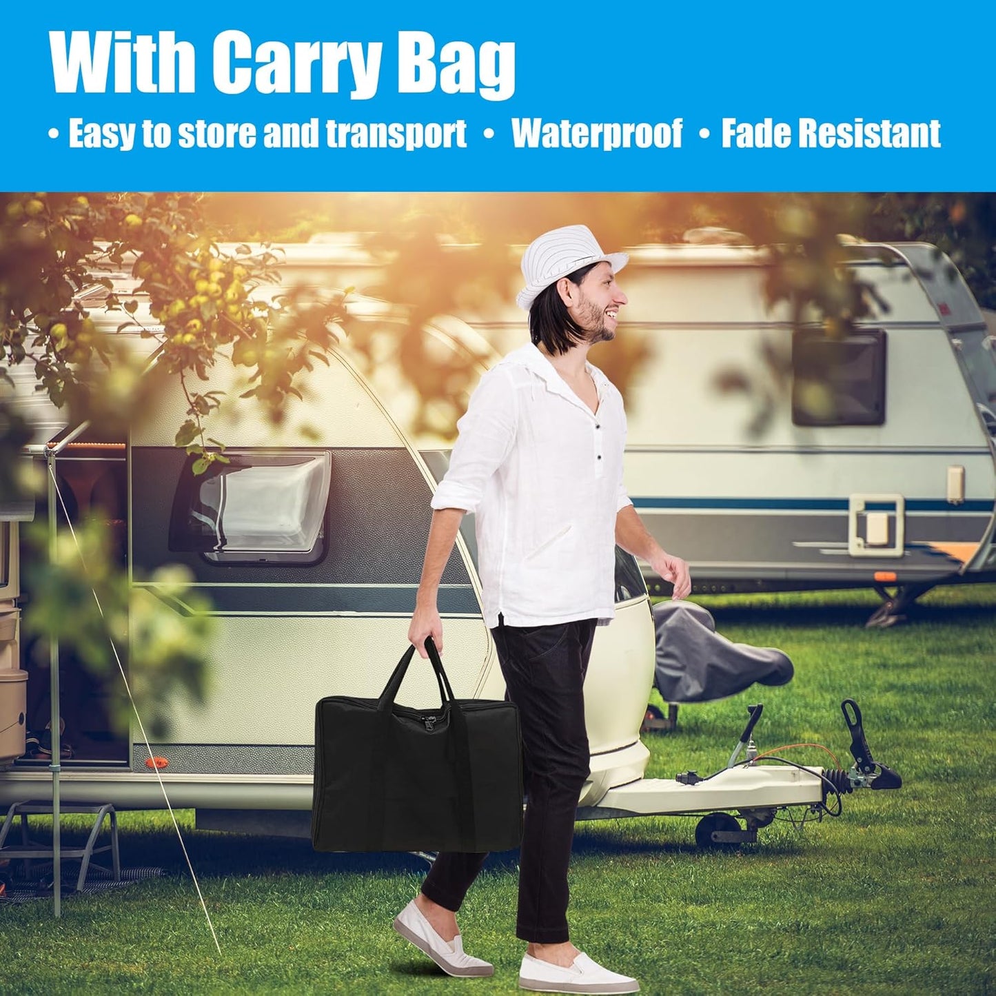 Professional 16x24 in Flat Top Griddle for Camp Chef Tahoe, Expedition 3X,Fry Griddle Accessories for Camp Chef 16" 2 Burners Camp Propane Stove Grill,1 Carry Bag and Grease Cup with Clip