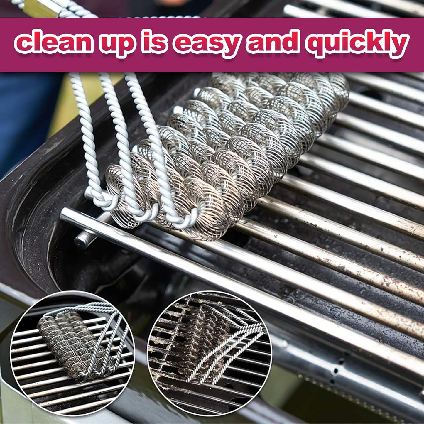 7637 17.5 Inches Grid Grates 7635 Flavorizer Bar with 69785 Burner for Weber Replacement for Spirit 200 Series, Spirit E-210, Spirit S-210 Spirit E-220, Spirit S-220 Cooking Gas Grills