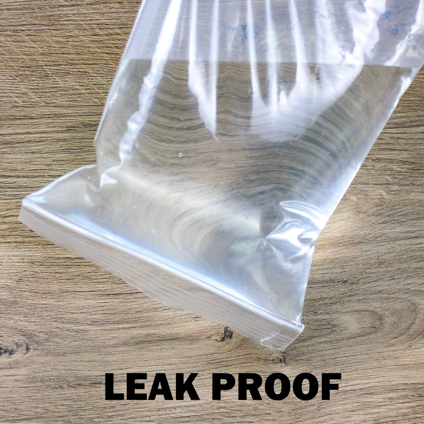 12" X 15" (500 Bags) 2 Mil Clear Reclosable Zip Plastic Poly Bags with Resealable Lock Seal Zipper