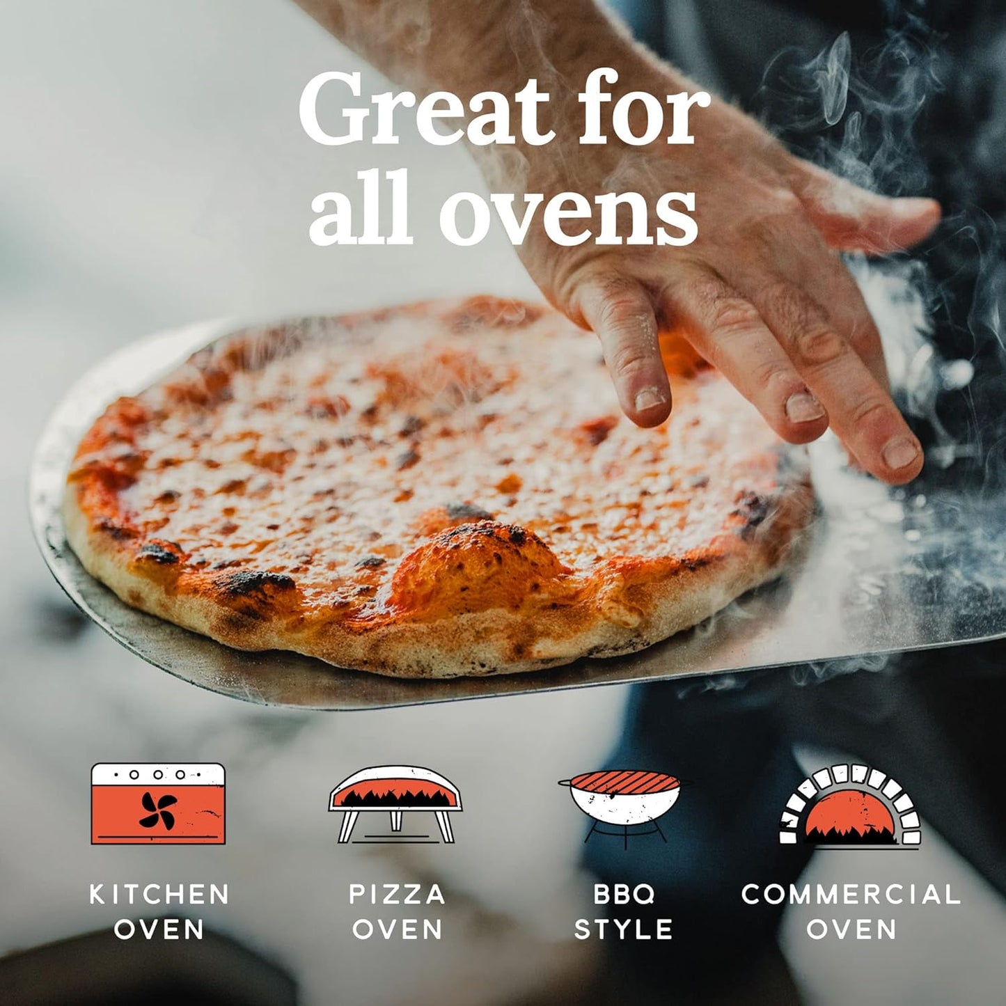 Poco Bero Pizza Dough – 25 x 10 oz Frozen Pizza Dough Balls – Perfect Pizza Oven Accessories for 12-inch Pizzas – Fresh NY Style Pizza – Works in Pizza Oven and Conventional Oven