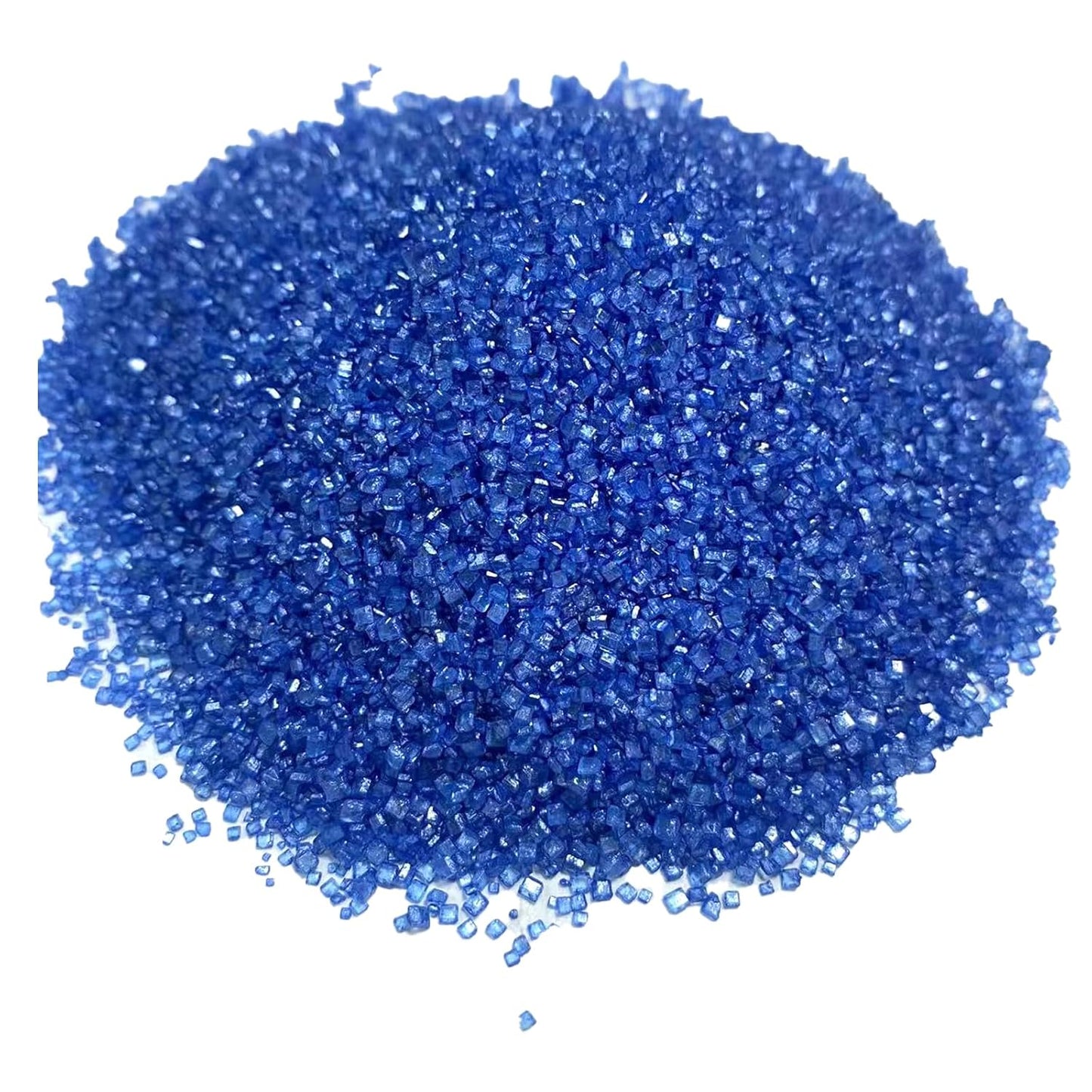 Sentovac Royal Blue Sanding Sugar for Baking Edible Sparkling Sugar Sprinkles Coarse Sugar Crystals for Baking Topping Cake Cookie Cupcake Topper Ice Cream Decoration Supplies 3.2 OZ