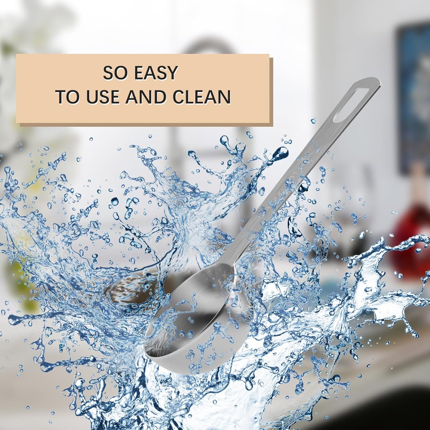 2PCS 1tbsp (3tsp, 15ml, 1/2oz) Single Measuring Spoon, Stainless Steel Individual Teaspoons Only