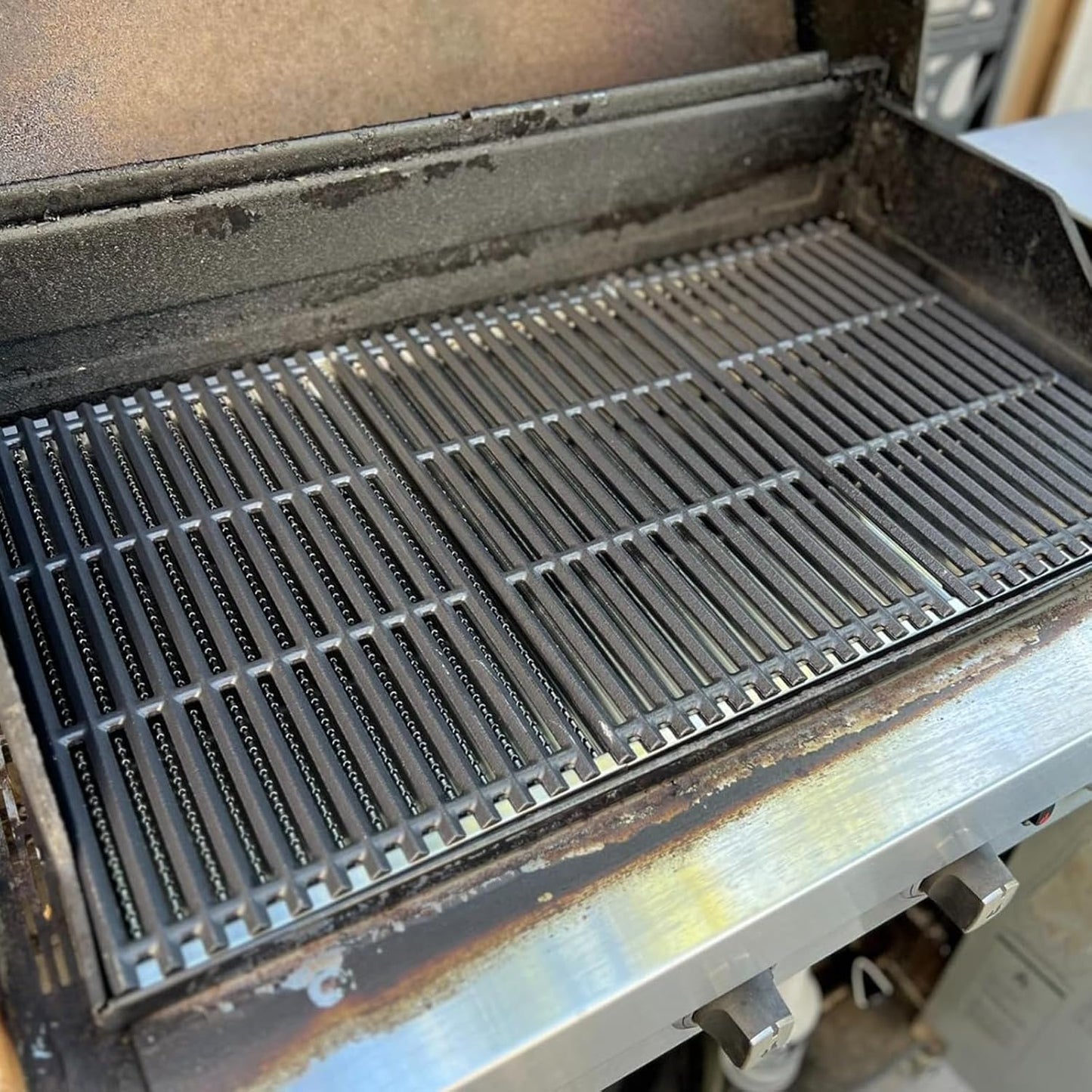 17 x 9 1/2 inch Grill Grate for Charbroil Tru Infrared 4 Burner 463255020 463242715 463242716 463276016 466242715 463257520 466242815 466242816, G541-0016-W2 for Charbroil Grill Grates