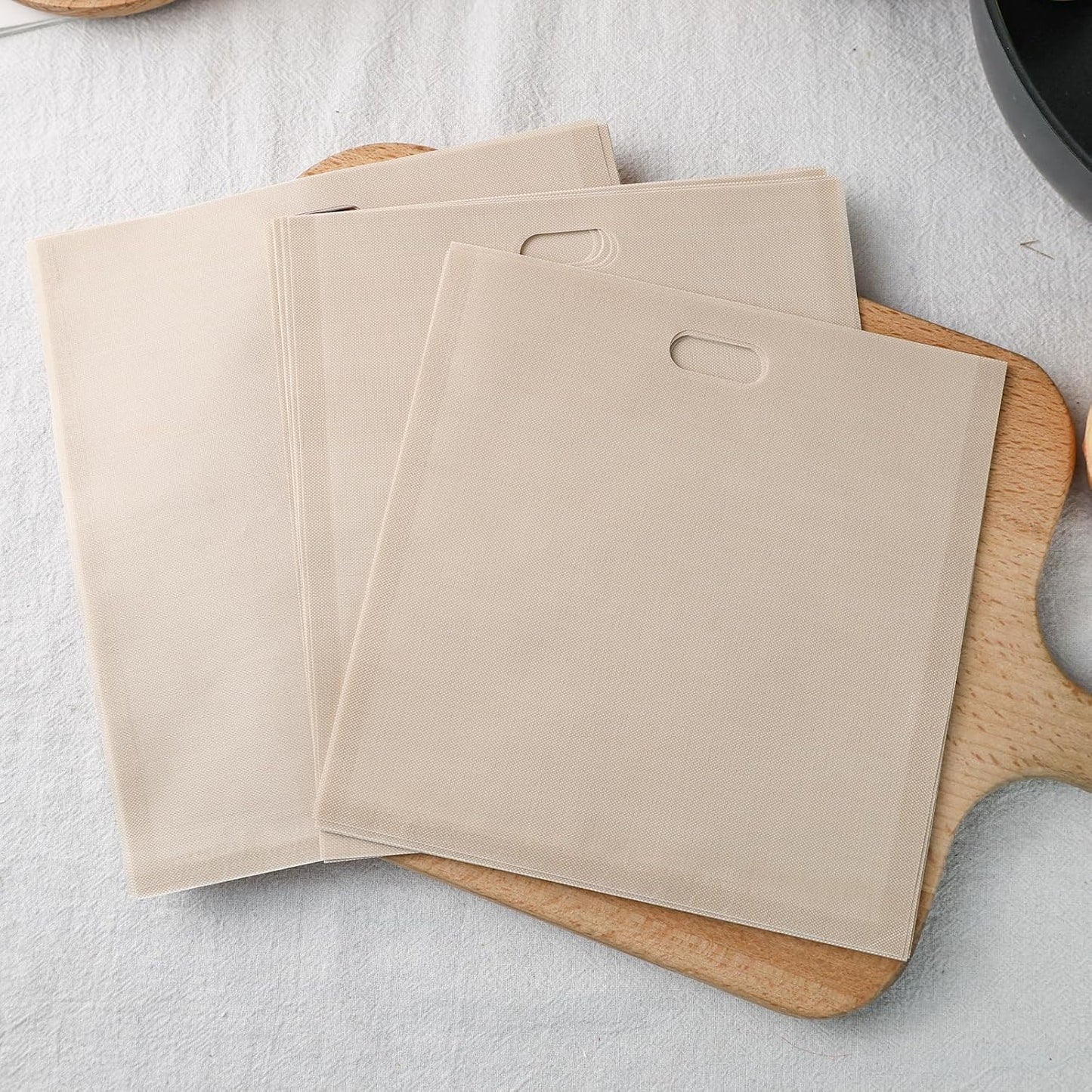 VGOODALL 24 Pack Reusable Toaster Bags, 3 Sizes Grilled Cheese Bags Non Stick Heat Resistant Easy to Clean for Toast Panini Cheese Sandwiches