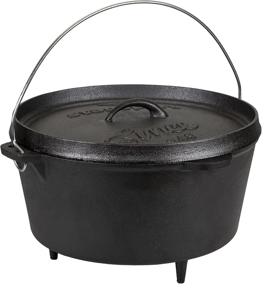Stansport Pre-Seasoned Cast Iron Dutch Oven