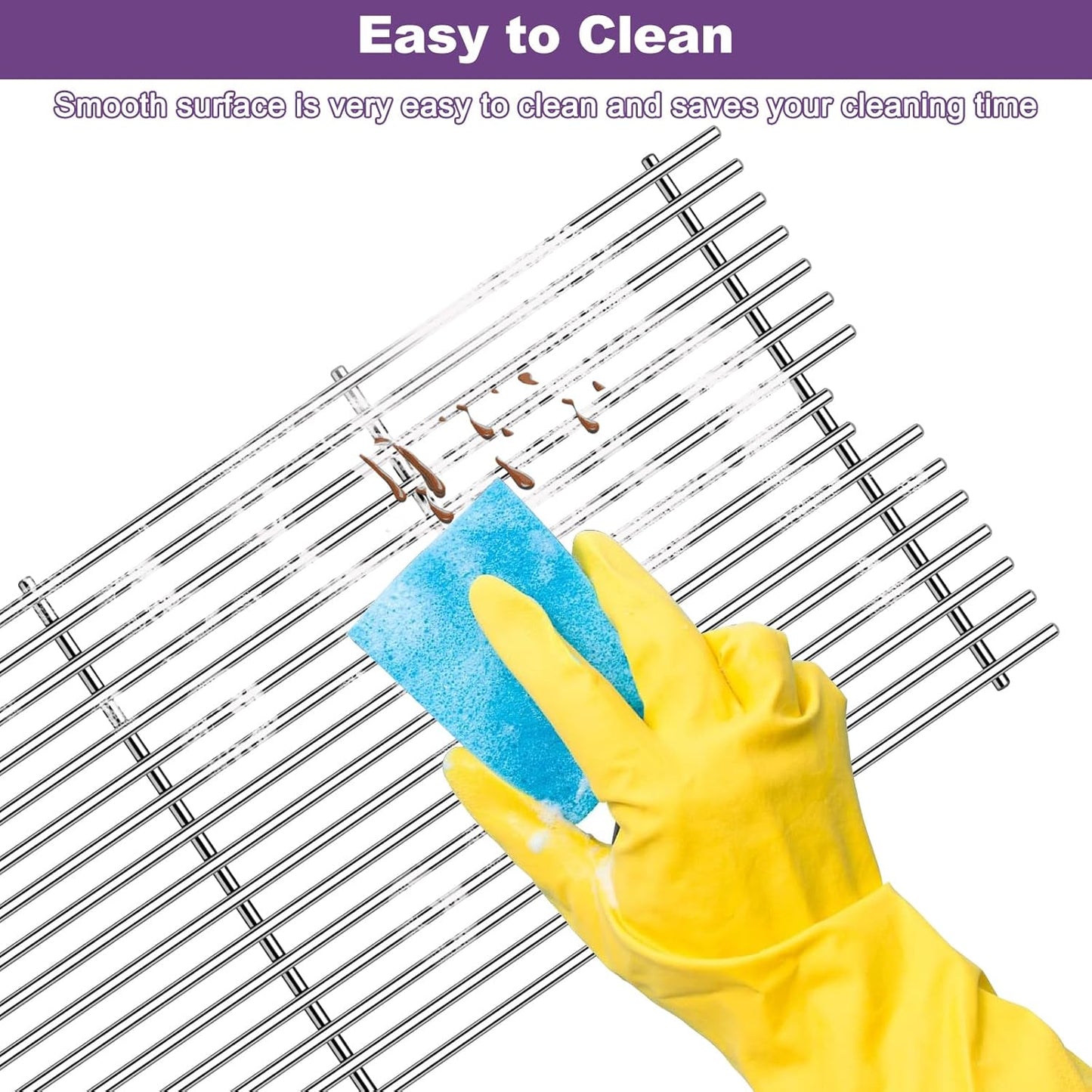 1 Pack 54911 Cooking Grid Grates with 2 Pack 54921 Replacement for Viking VGBQ 30 in T Series, VGBQ 41 in T Series, VGBQ 53 in T Series Gas Grill