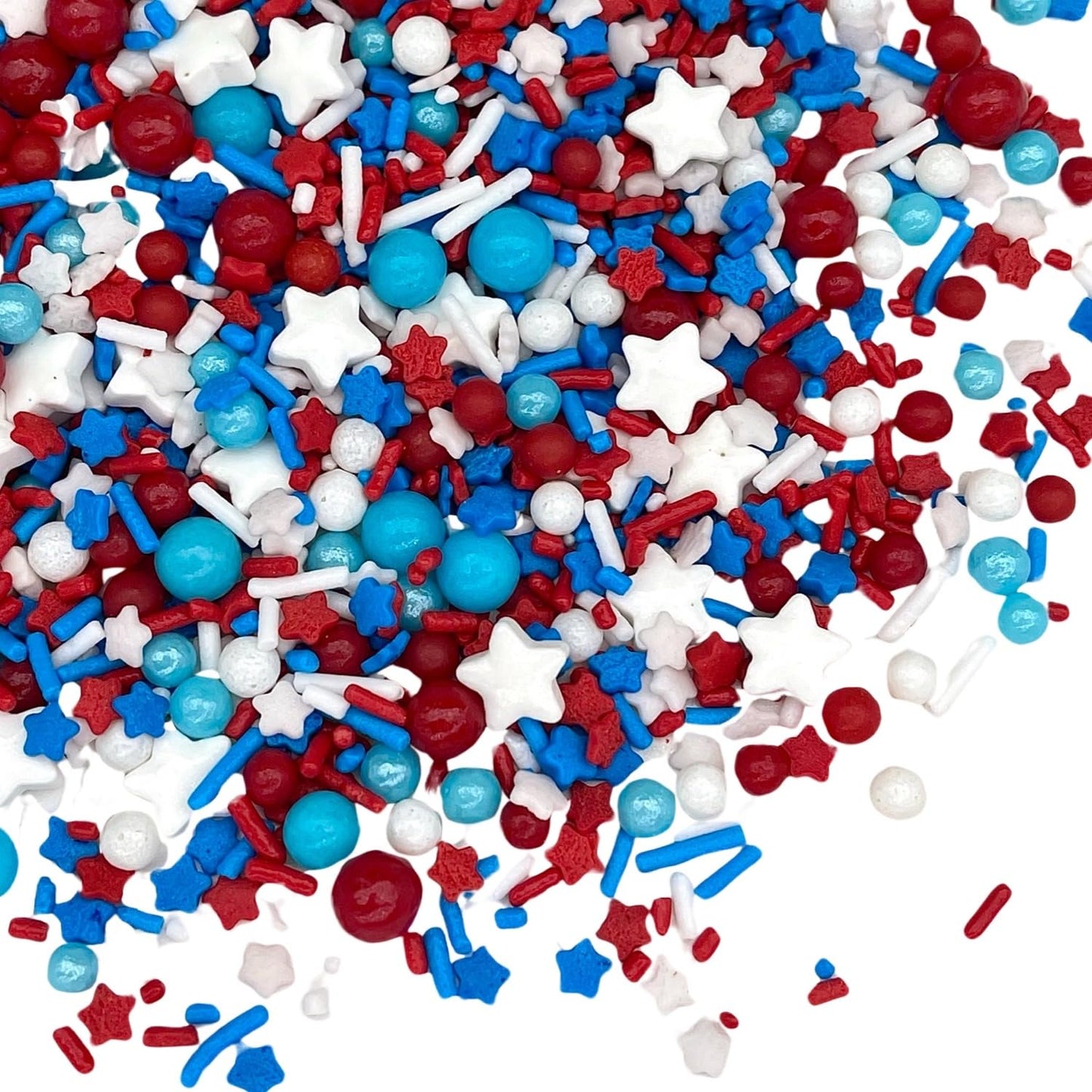 Sprinkles | Blue Sprinkle | 4 Ounces | Jimmies | Sprinkle | Manvscakes, Chocolate Flavor, Non Toxic