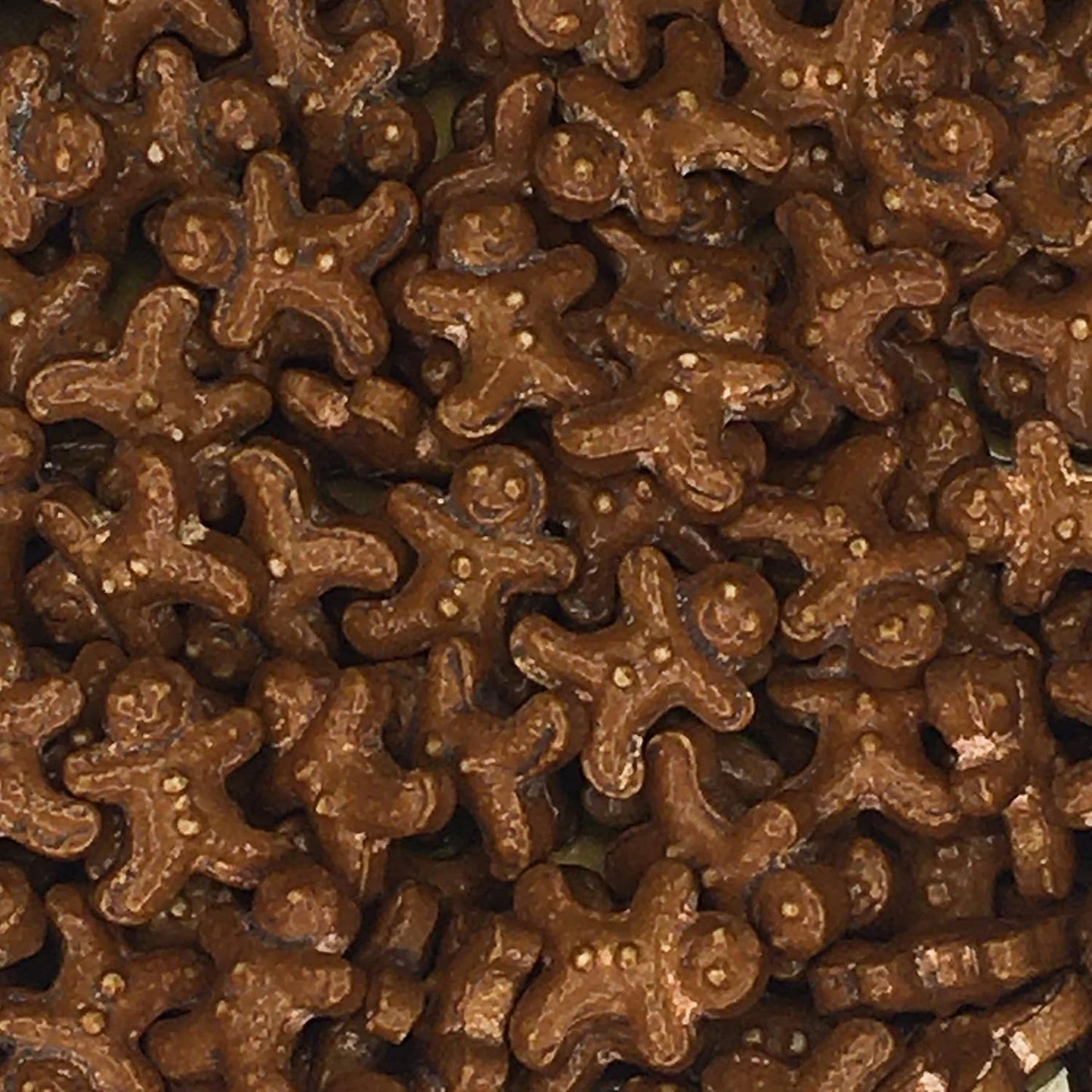 COOL MOM SPRINKLES Brown Gingerbread Man Sprinkles (4 oz) Christmas Cookie Sprinkles For Baking and Decorating Cupcakes, Cakes, Cookies, and More!