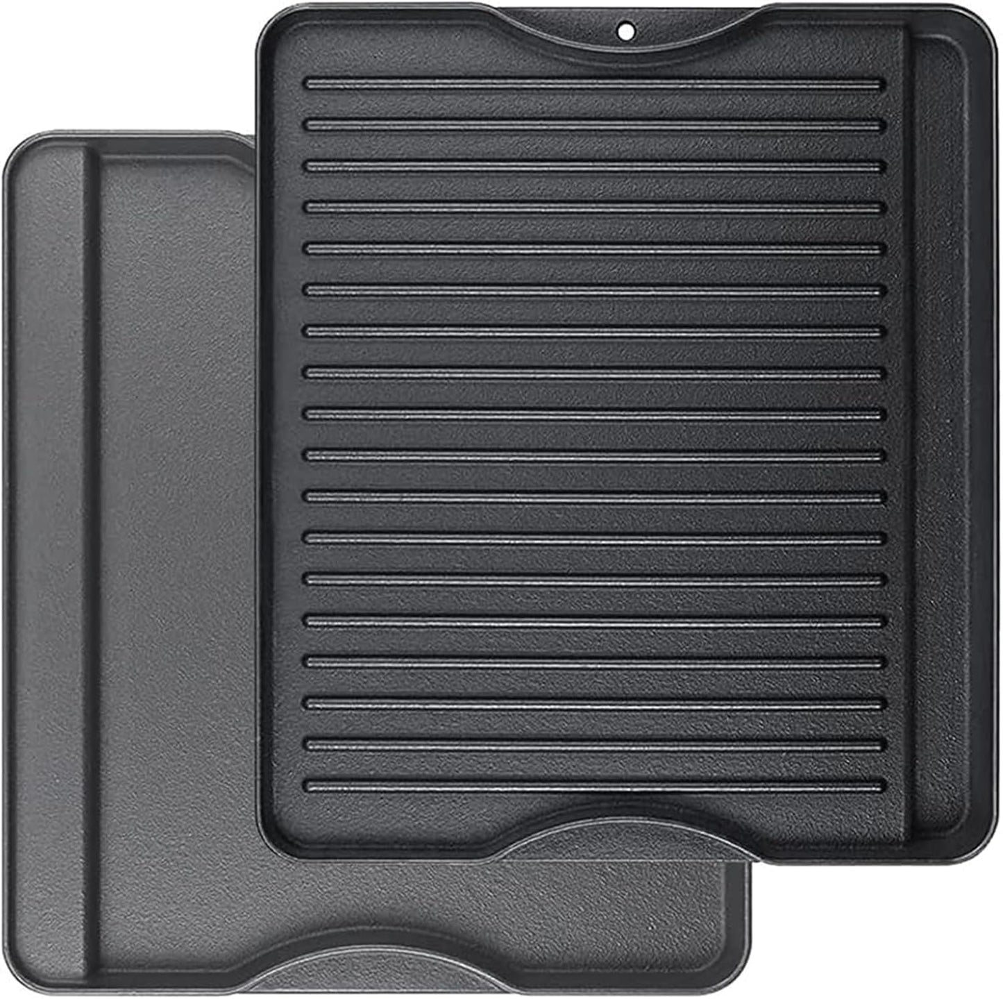 Utheer Reversible Grill Griddle for All Camp Chef 14" & 16" Stoves Cast Iron Griddle, for Camp Chef Explorer 2-Burner Stove,3-Burner, Single Burner Outdoor Stove, 1 Pack